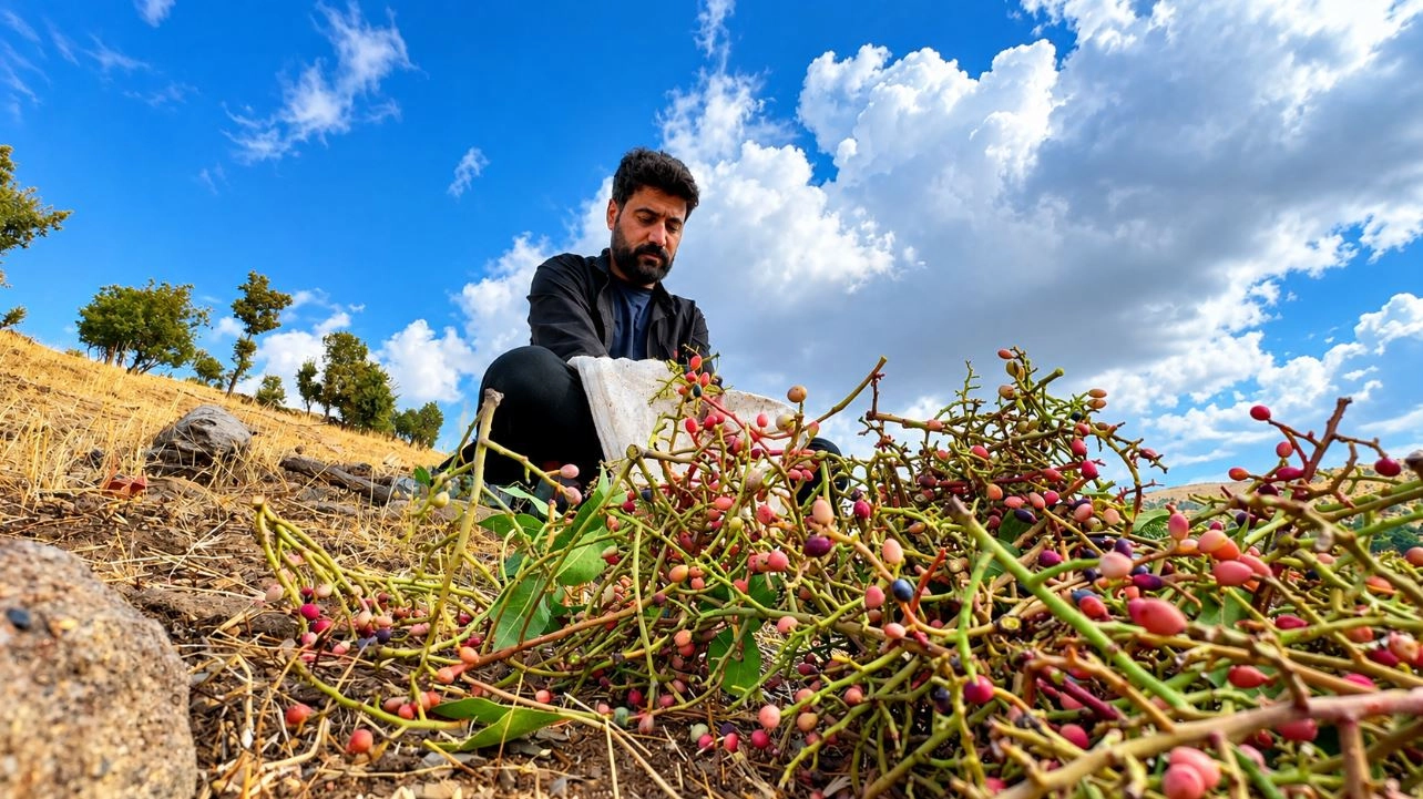 قەزوان؛ مروارییە سەوز و سوورەکەی کێوەکانی باڵەکایەتی و برادۆست