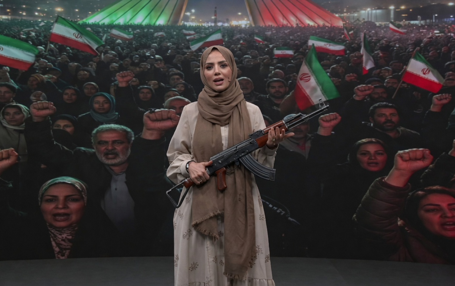 Li Tehranê xelkê fêrî bikaranîna çekan dikin
