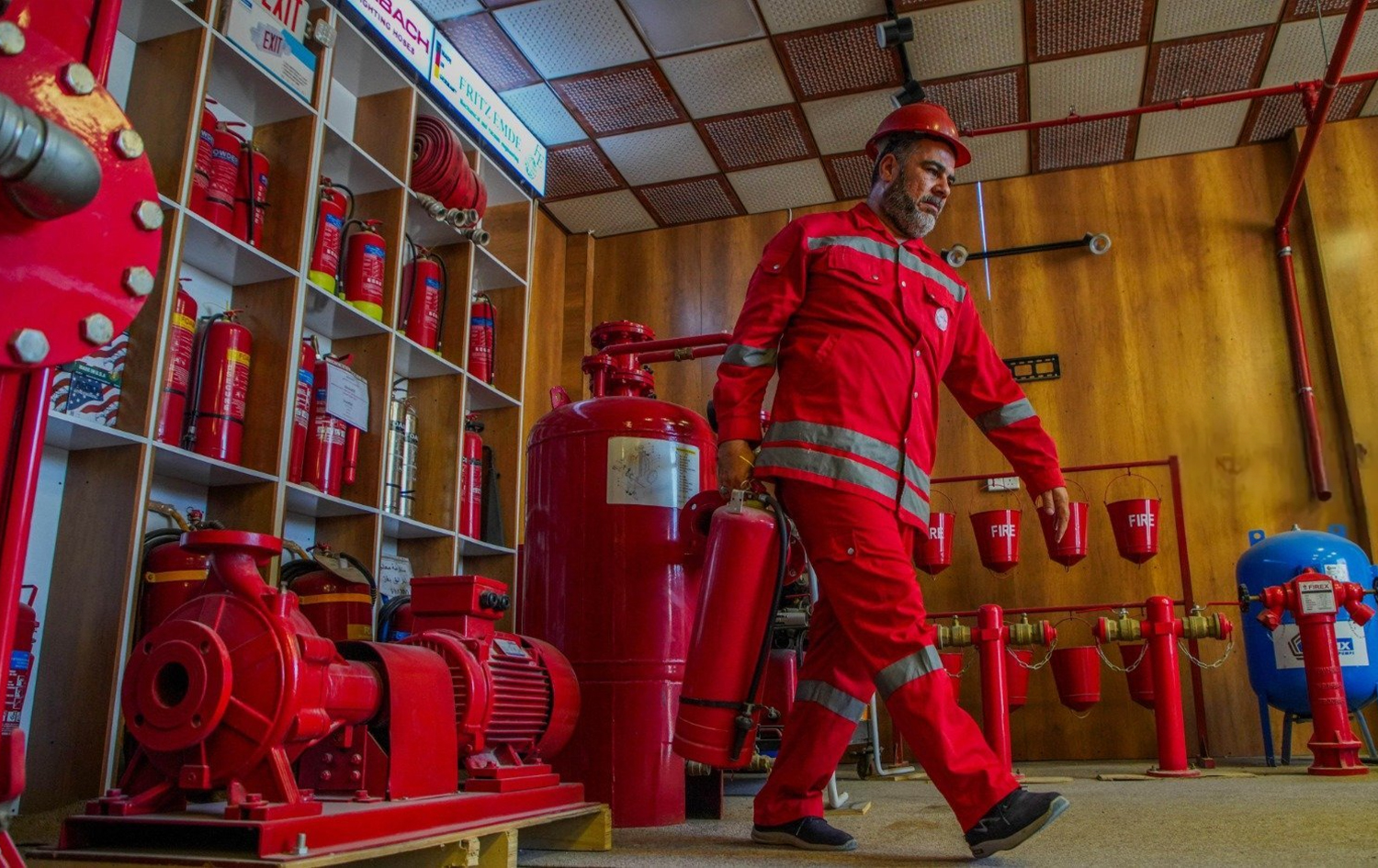 Iraq closes over 11,000 buildings over fire safety violations: civil defense