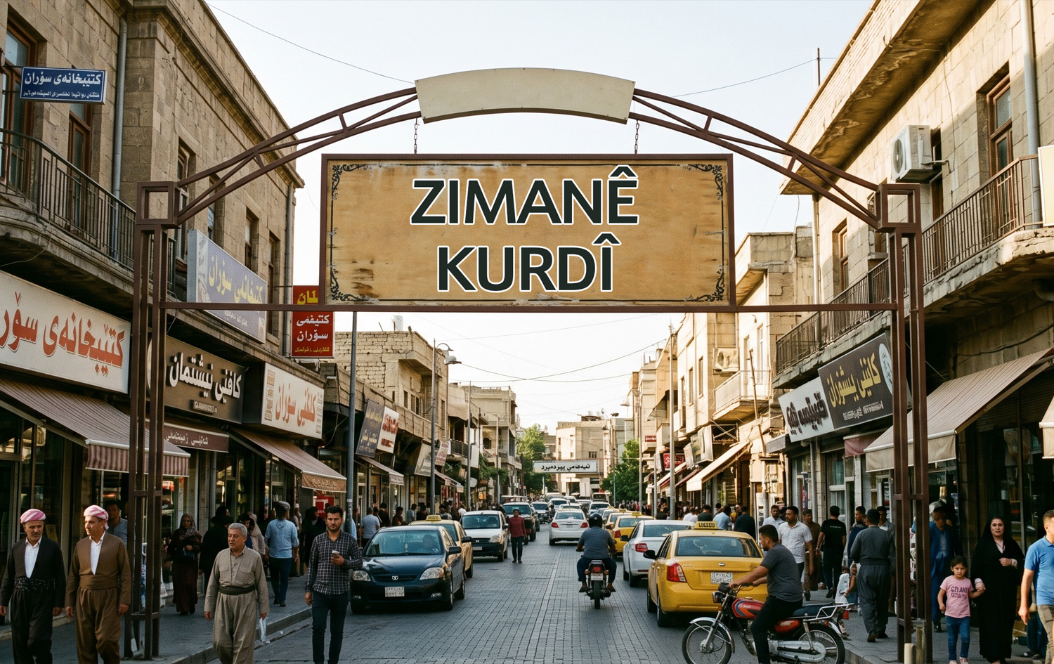 Guherîna rûyê bajarên Başûrê Kurdistanê di warê zimên de