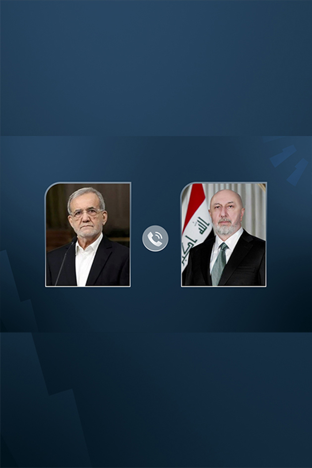 Iranian president invites Iraqi counterpart to Tehran amid regional tensions