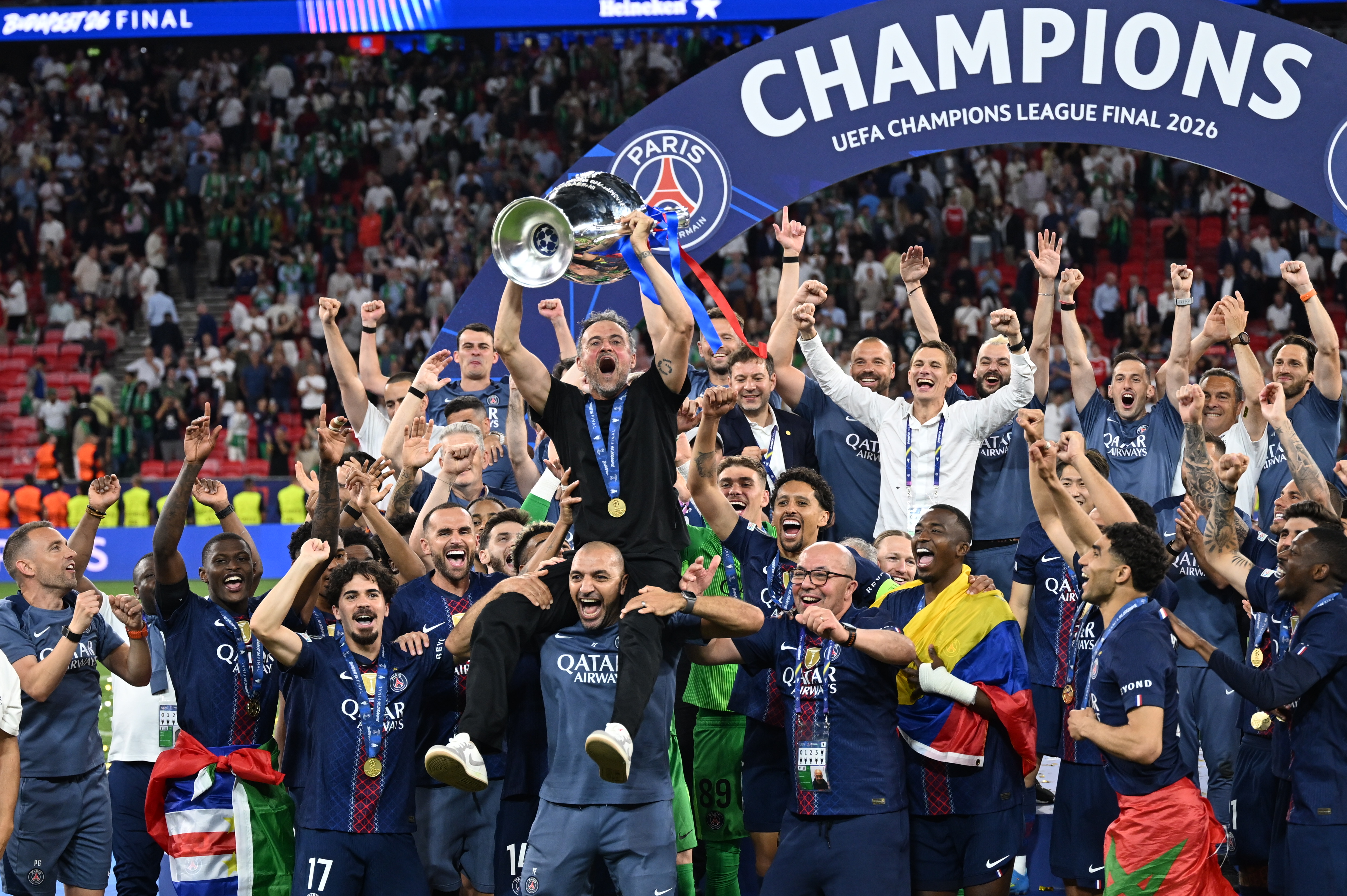 PSG 2 sal in li pey hev dibe şampiyona Ewropayê