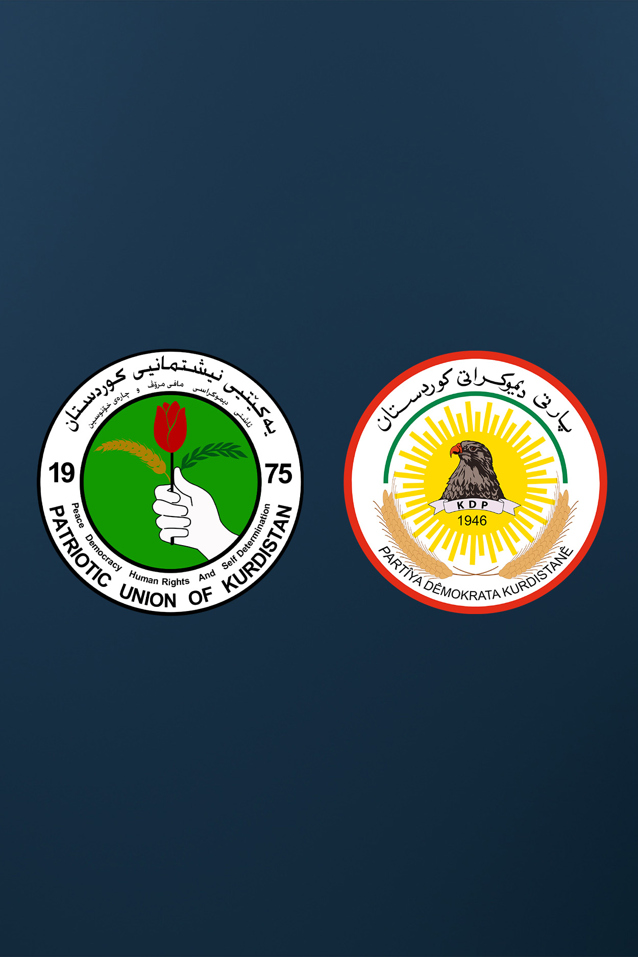 الديمقراطي الكوردستاني يوجّه "أحر التهاني" إلى الاتحاد الوطني في ذكرى تأسيسه