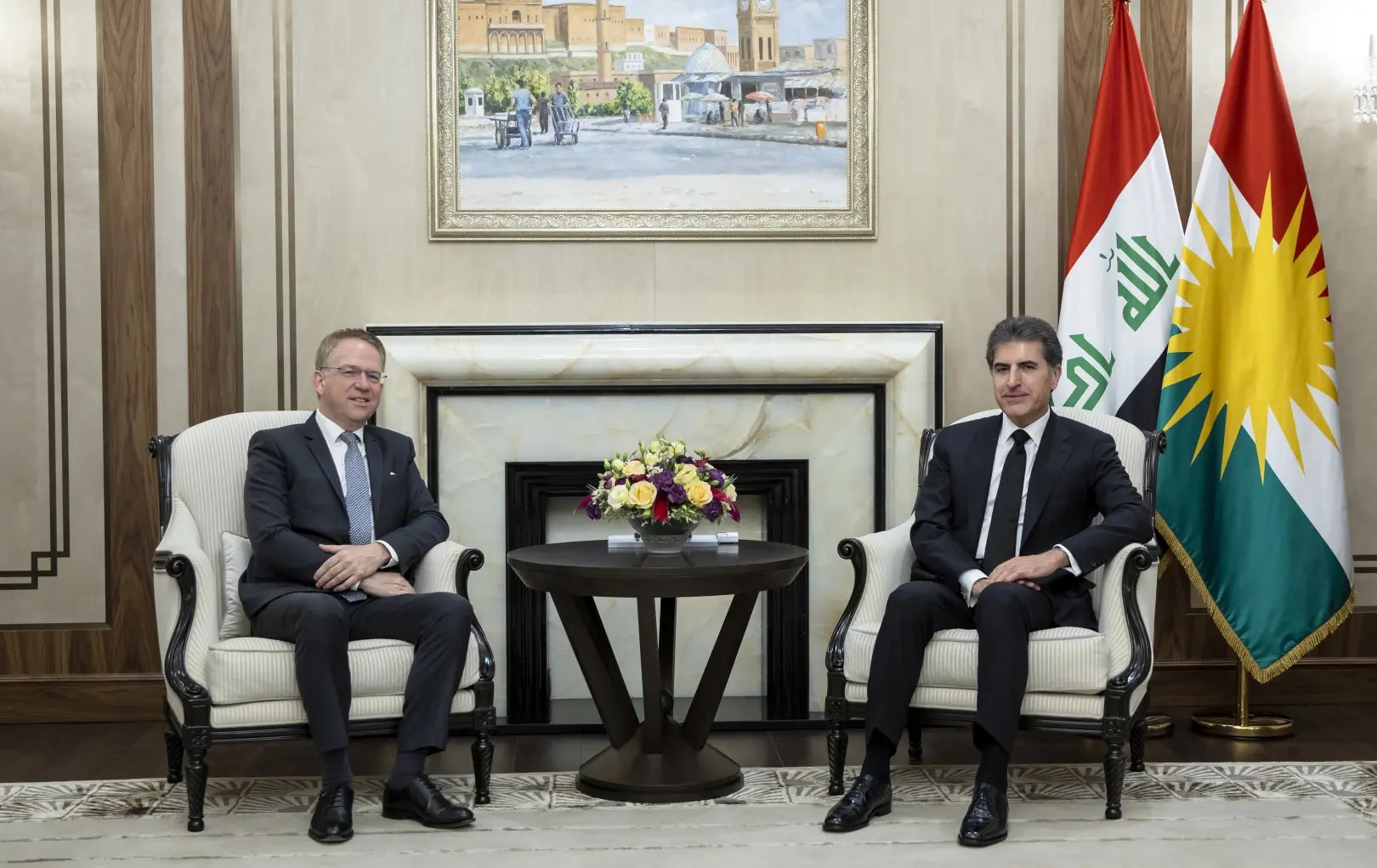 Başkan Neçirvan Barzani, Büyükelçi Durel’i kabul etti: Gündem Irak ve bölgesel istikrar