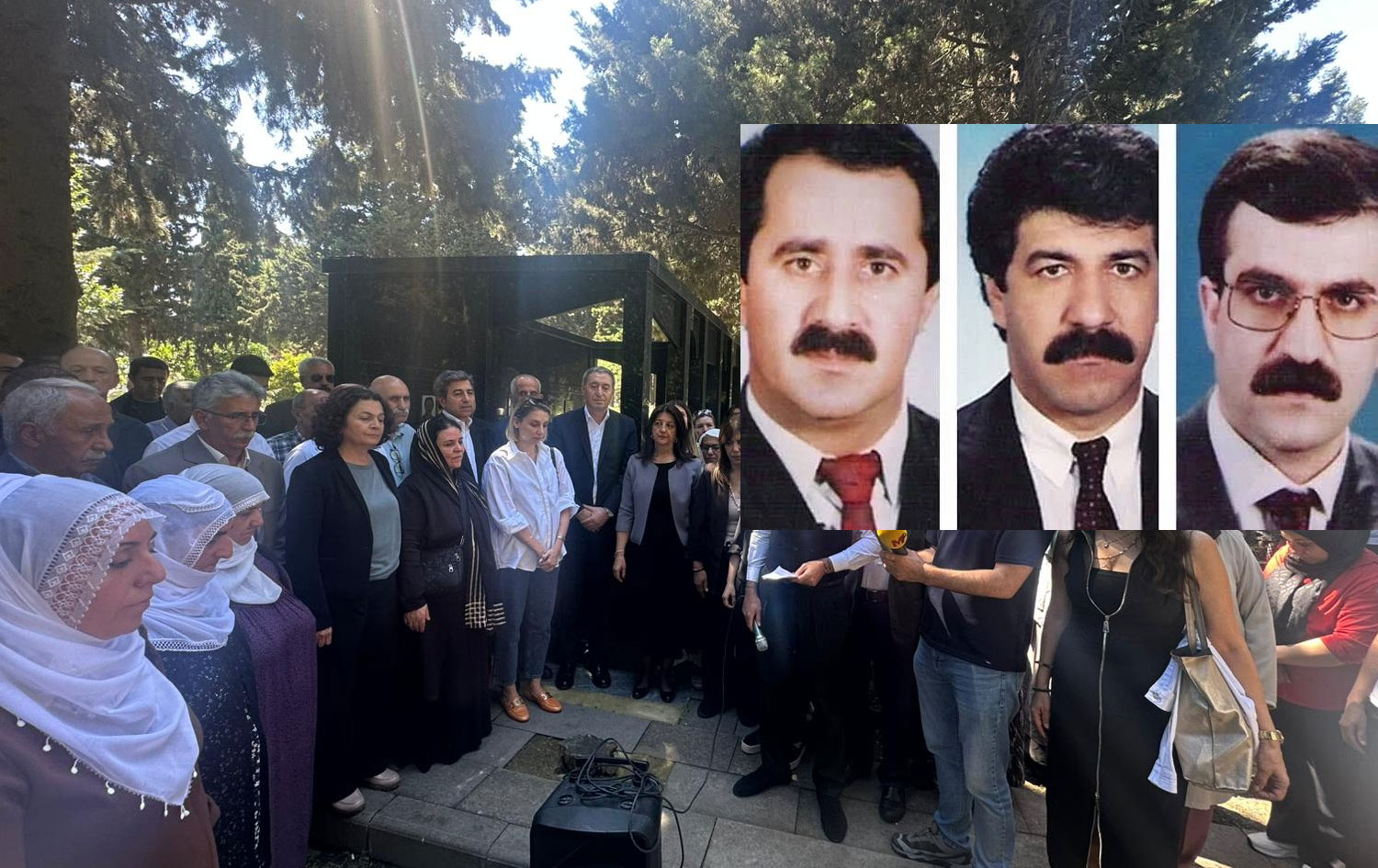 Öldürülen Kürt iş insanları anıldı: ‘Ölen öldüğüyle kalsın, biz barışalım; böyle olmaz’