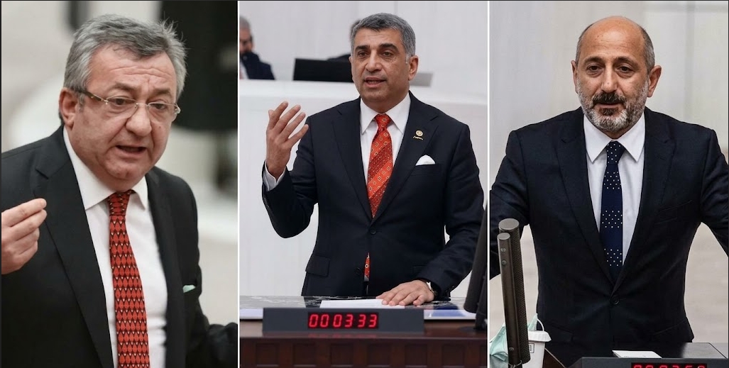 CHP Elazığ Milletvekili Gürsel Erol, İstanbul Milletvekili Engin Altay ve Maraş Milletvekili Ali Öztunç, CHP Genel Başkanı Kemal Kılıçdaroğlu ile görüştü