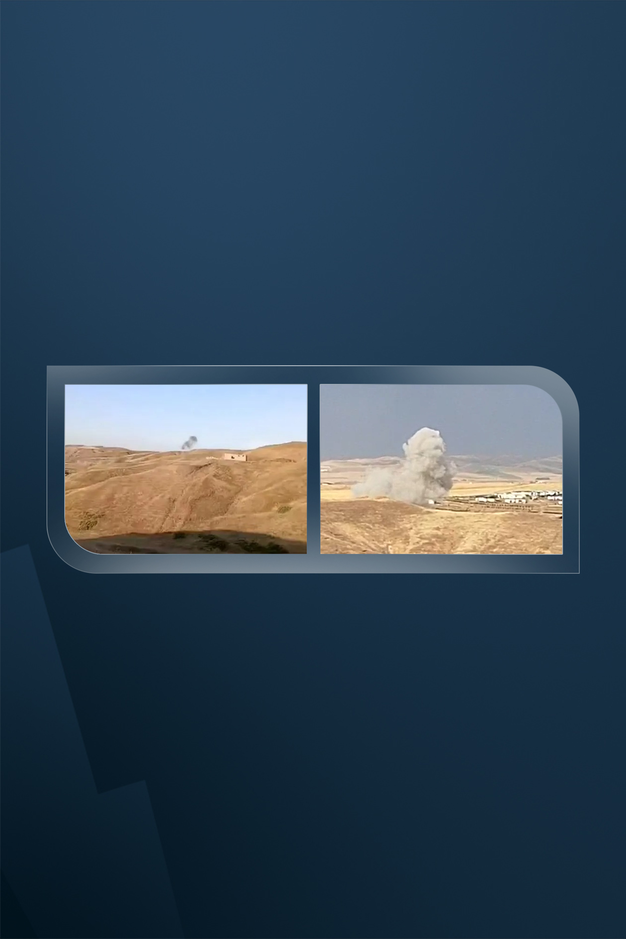 Two drones intercepted in Duhok, Kurdish opposition base struck in Erbil