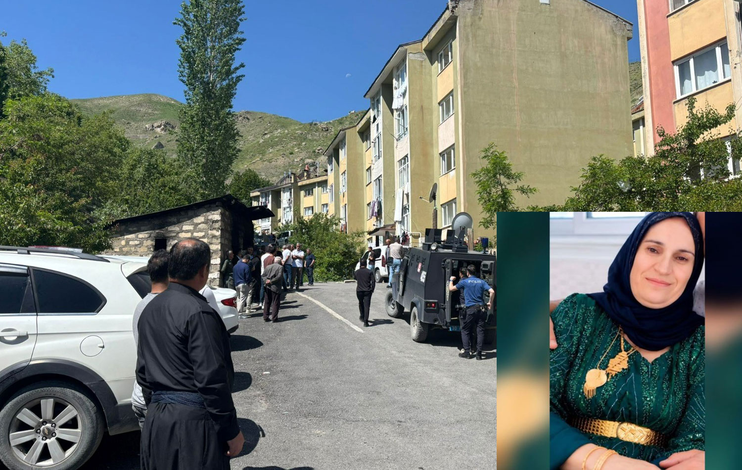 Hakkari'de binanın bodrumunda ölü bulunan kadının eşi gözalt