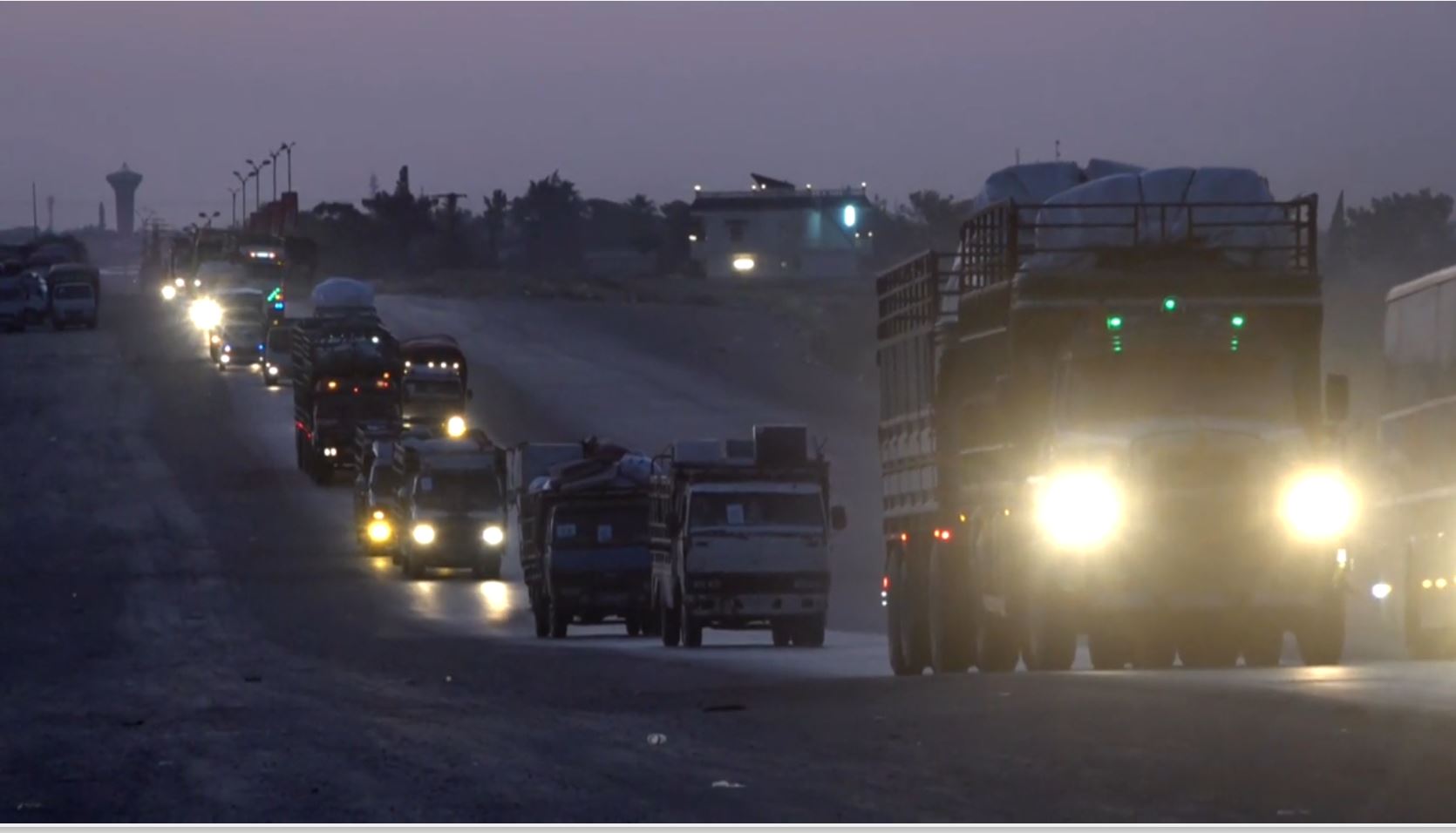 Final convoy of displaced families from Afrin return home: Rojava official