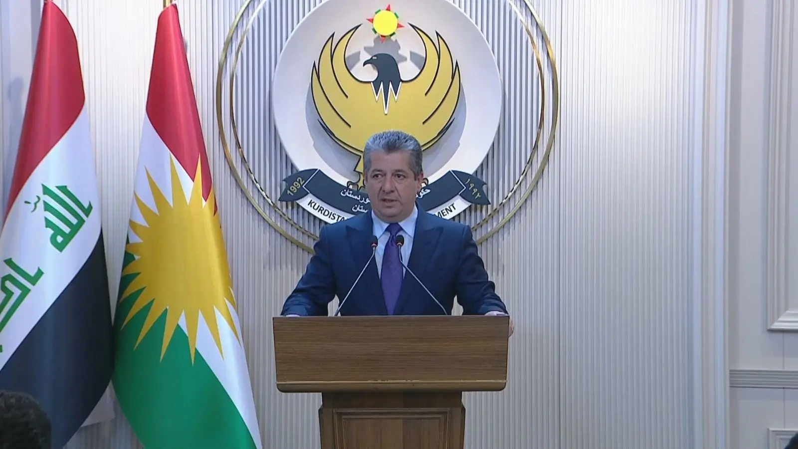 Fixed $92 million Baghdad revenue share not viable amid regional tensions: PM Barzani