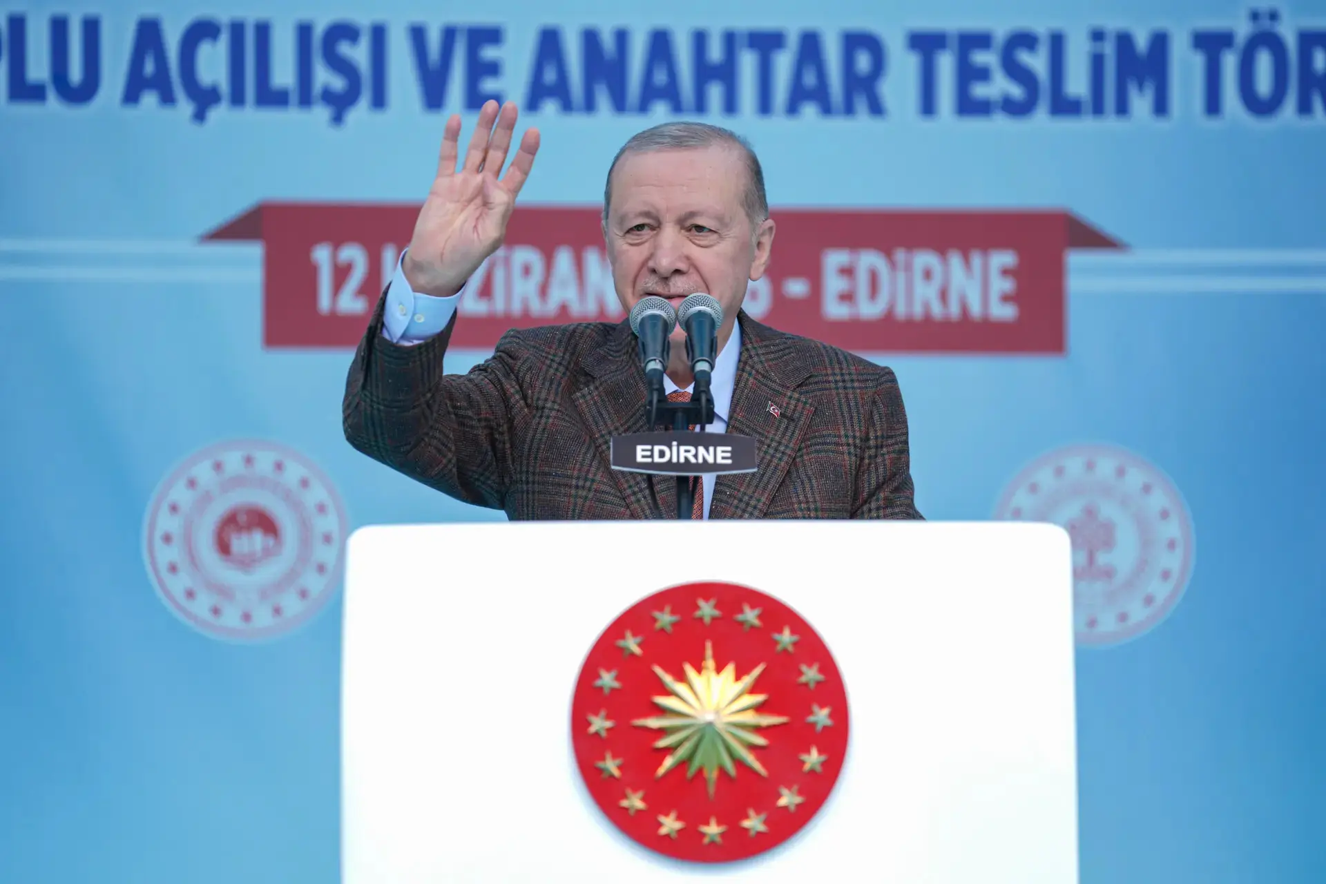 أردوغان بشأن عملية السلام: قطعنا خطوات جيدة