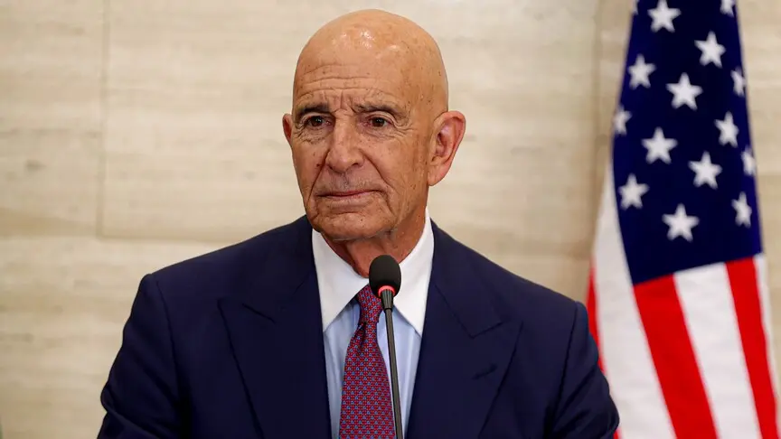 Al-Monitor: Tom Barrack dê bi Serok Barzanî û Mezlûm Ebdî re bicive