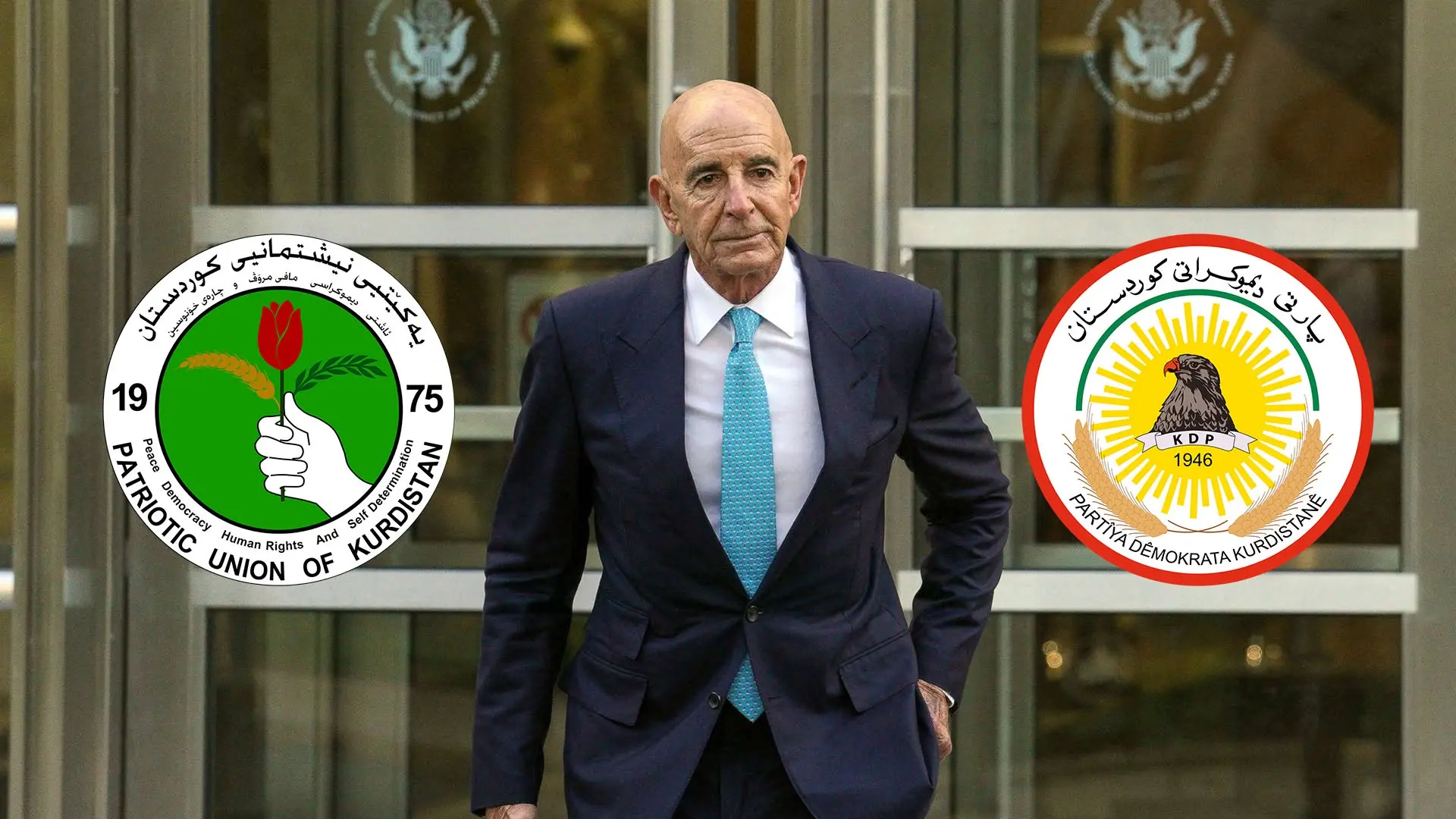 PDK û YNK amadehiya civînê dikin, Tom Barrack jî tê Hewlêrê
