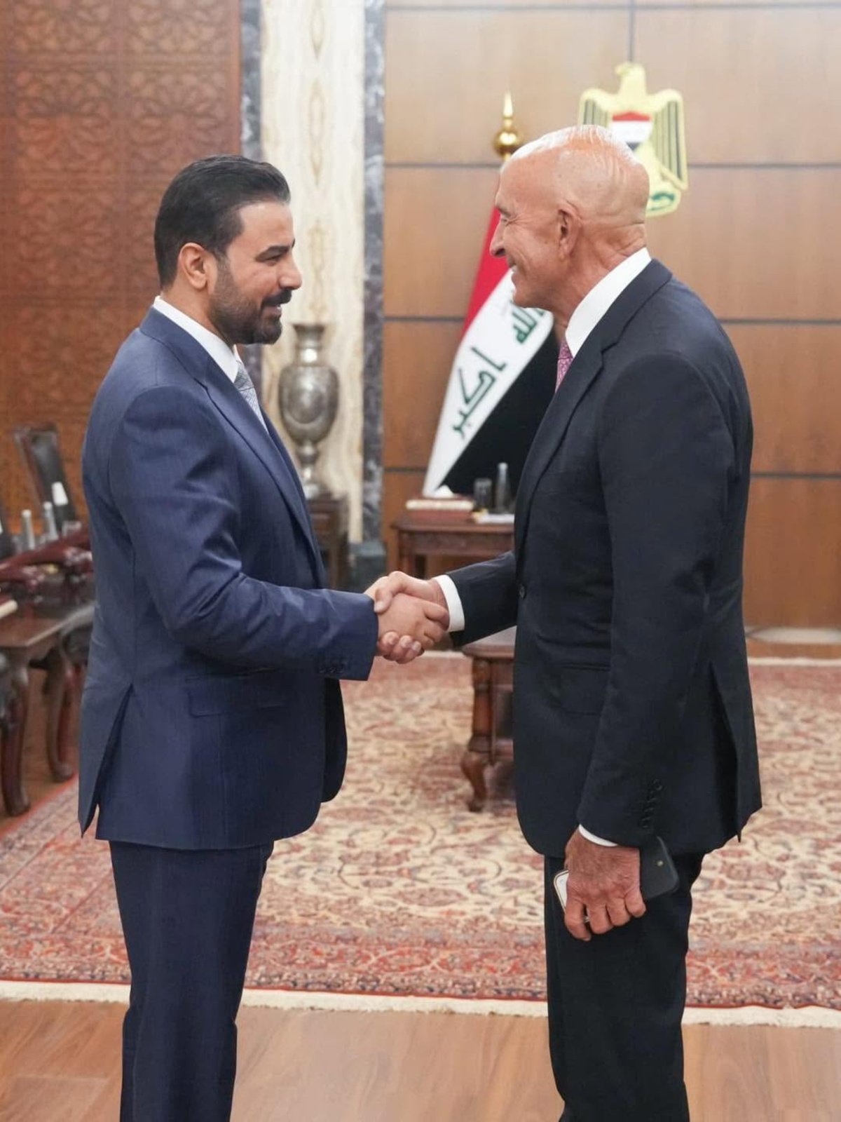عێراق16-06-2026عەلی زەیدی و تۆم باراک رێککەوتنی گەورەی ئەمنی و ئابوورییان راگەیاند