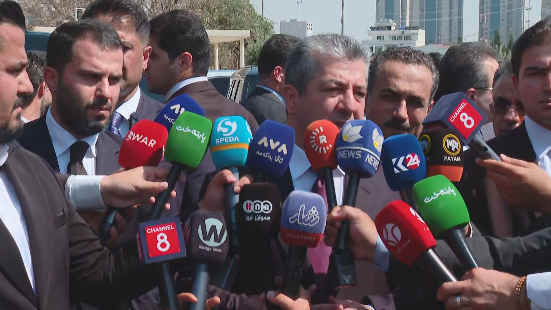 مسرور بارزاني: نرحب بأي اتفاق يمضي بالمنطقة نحو الاستقرار والسلام