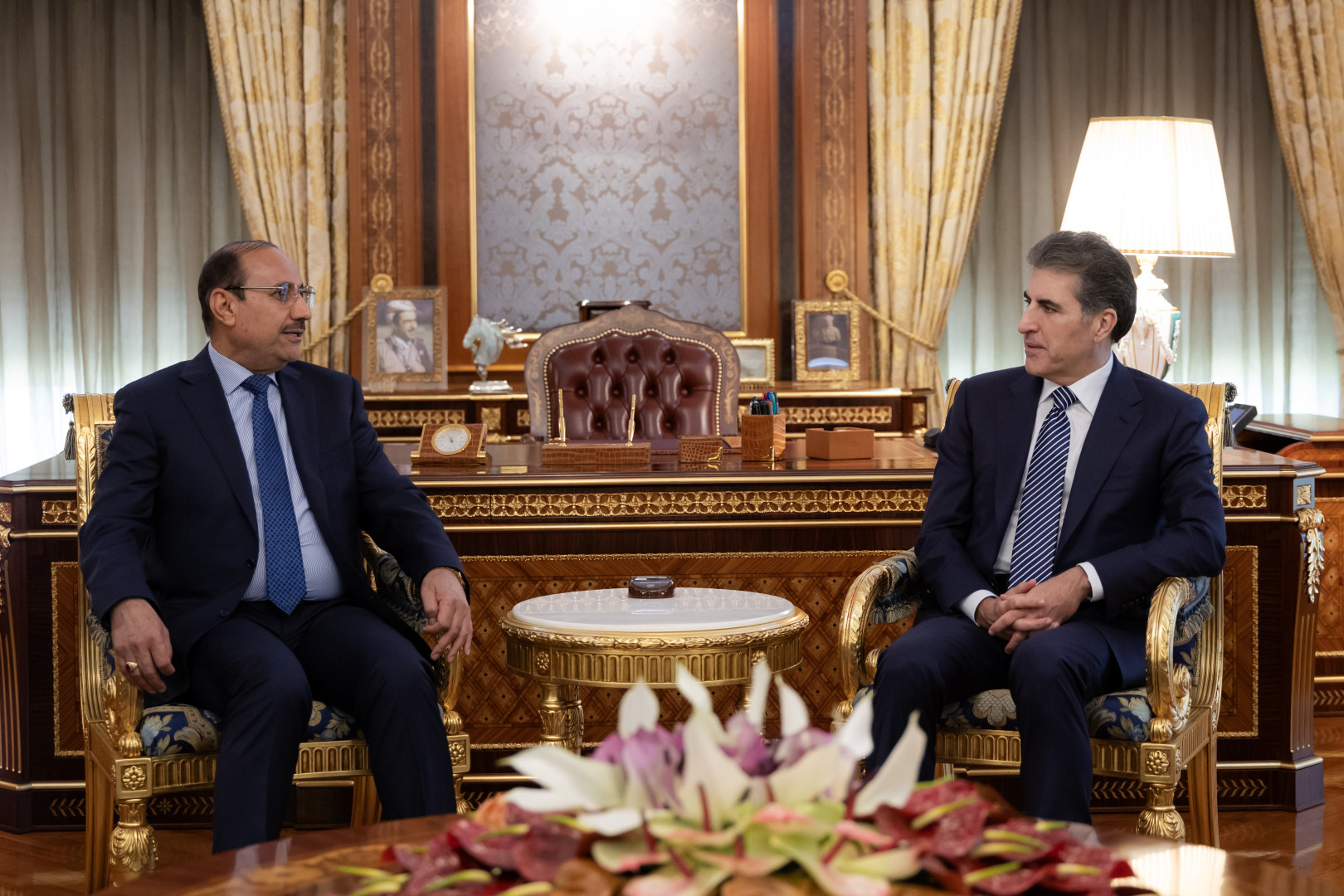 President Barzani, Baghdad governor discuss closer cooperation between Erbil, Baghdad cities