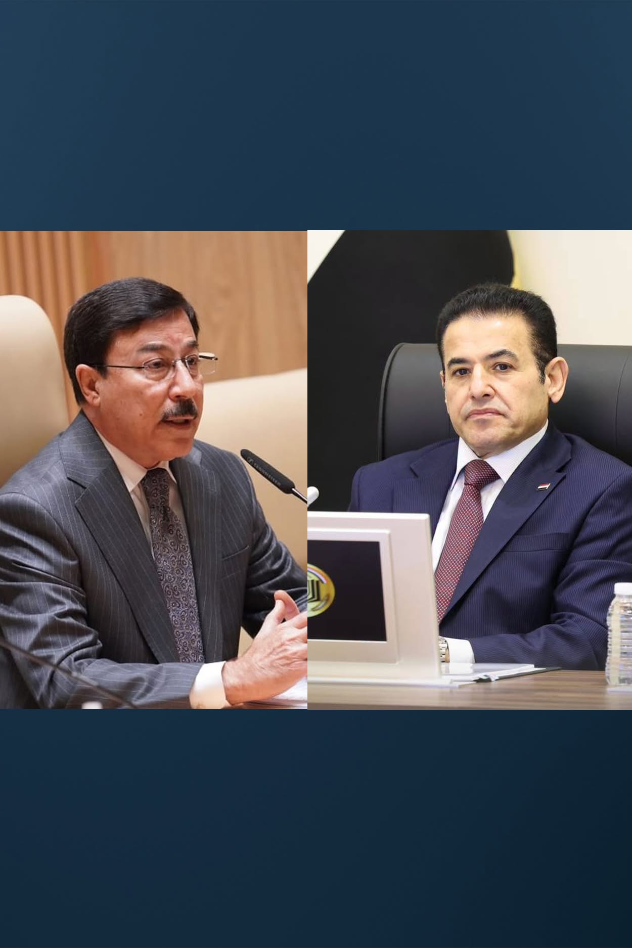 عێراق18-06-2026راوێژکاری ئاسایشی نیشتمانیی عێراق و پارێزگاری بانکی ناوەندی لە پۆستەکانیان لادەدرێن