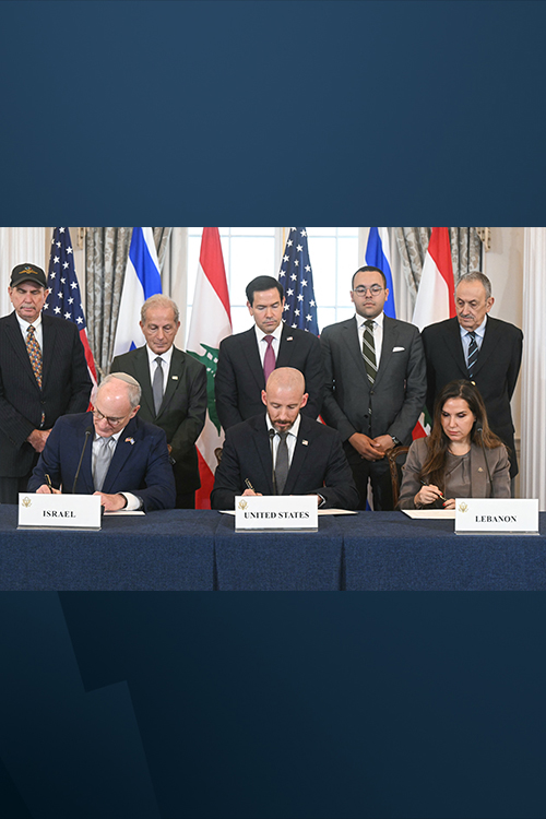 Lebanon, Israel sign US-backed framework to end conflict