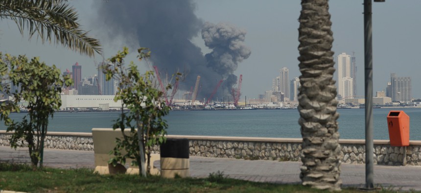 Bahrain condemns Iran for drone attacks