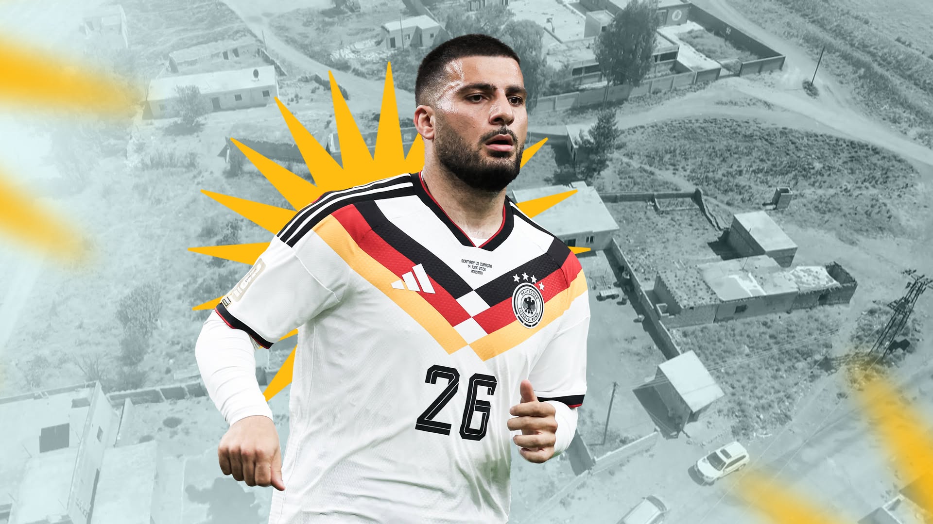 رووداو تزور مسقط رأس والدة اللاعب دنيز أونداف بروجافا كوردستان