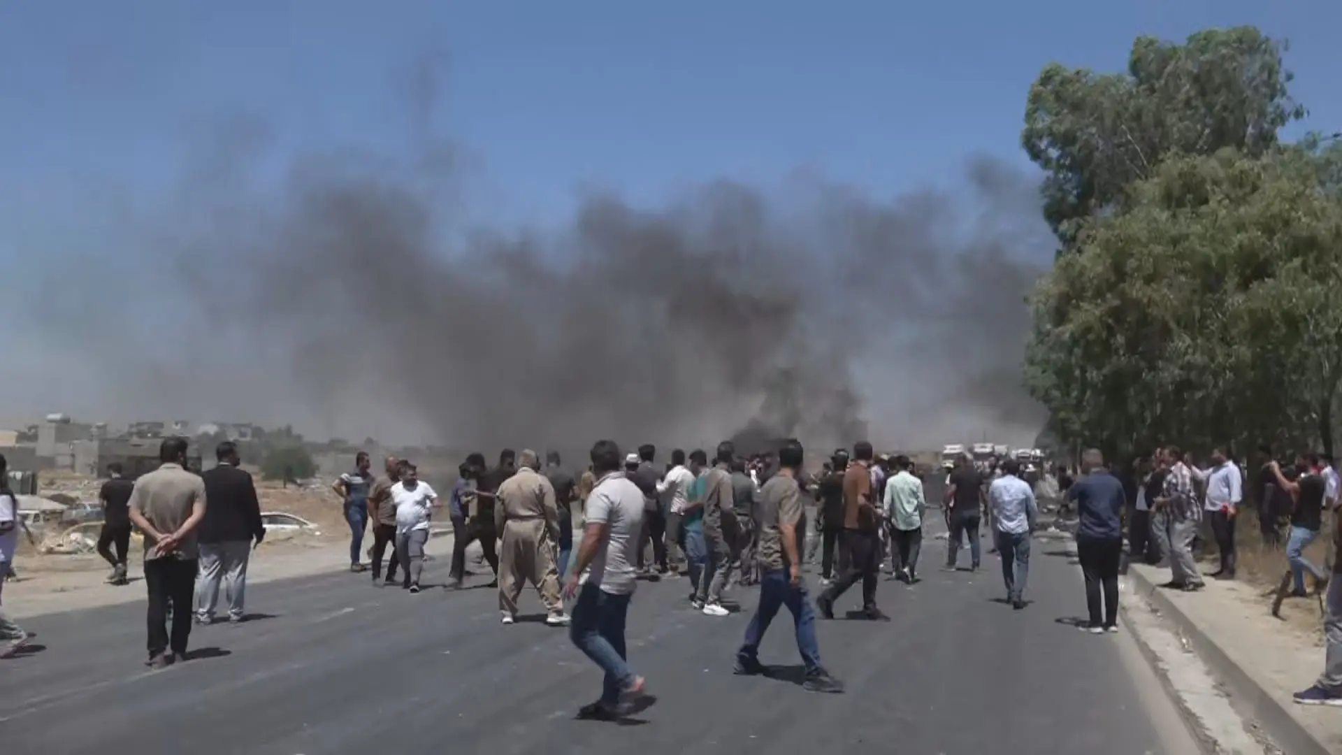 احتجاجات في كركوك على هدم منازل والشرطة: الأراضي مُتجاوز عليها