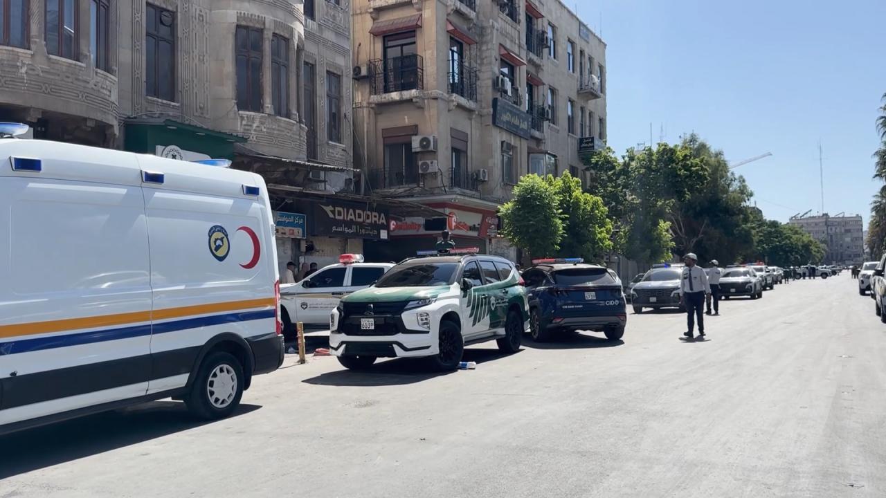 Suriye'nin başkenti Şam'da patlama: 5 kişi hayatını kaybetti