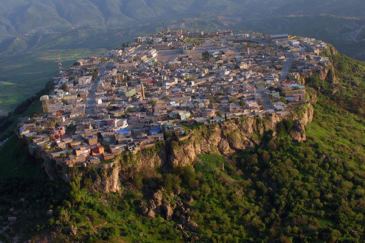 Piştî ku şer rawestiya gundên Amêdiyê ava dibin