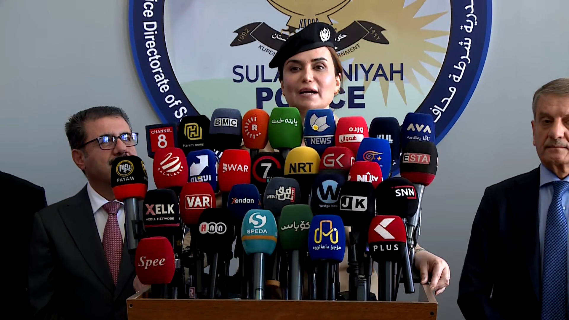 One of Iraq’s first female police officers appointed director in Sulaimani