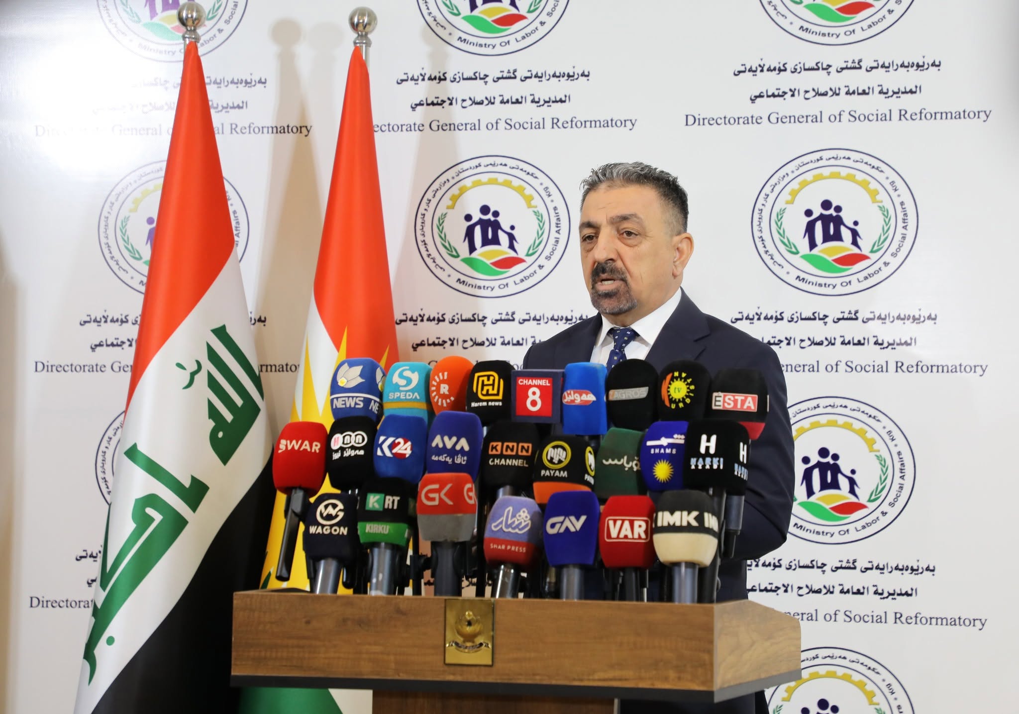 Kurdistan Region reformatory director presents six-month inmate statistics