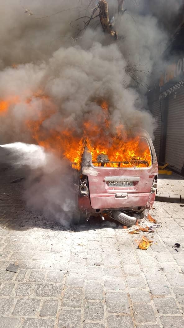 سووریا07-07-2026دوو تەقینەوە لە دیمەشق روویاندا؛ لە هۆتێلەکەی ماکرۆن نزیکن
