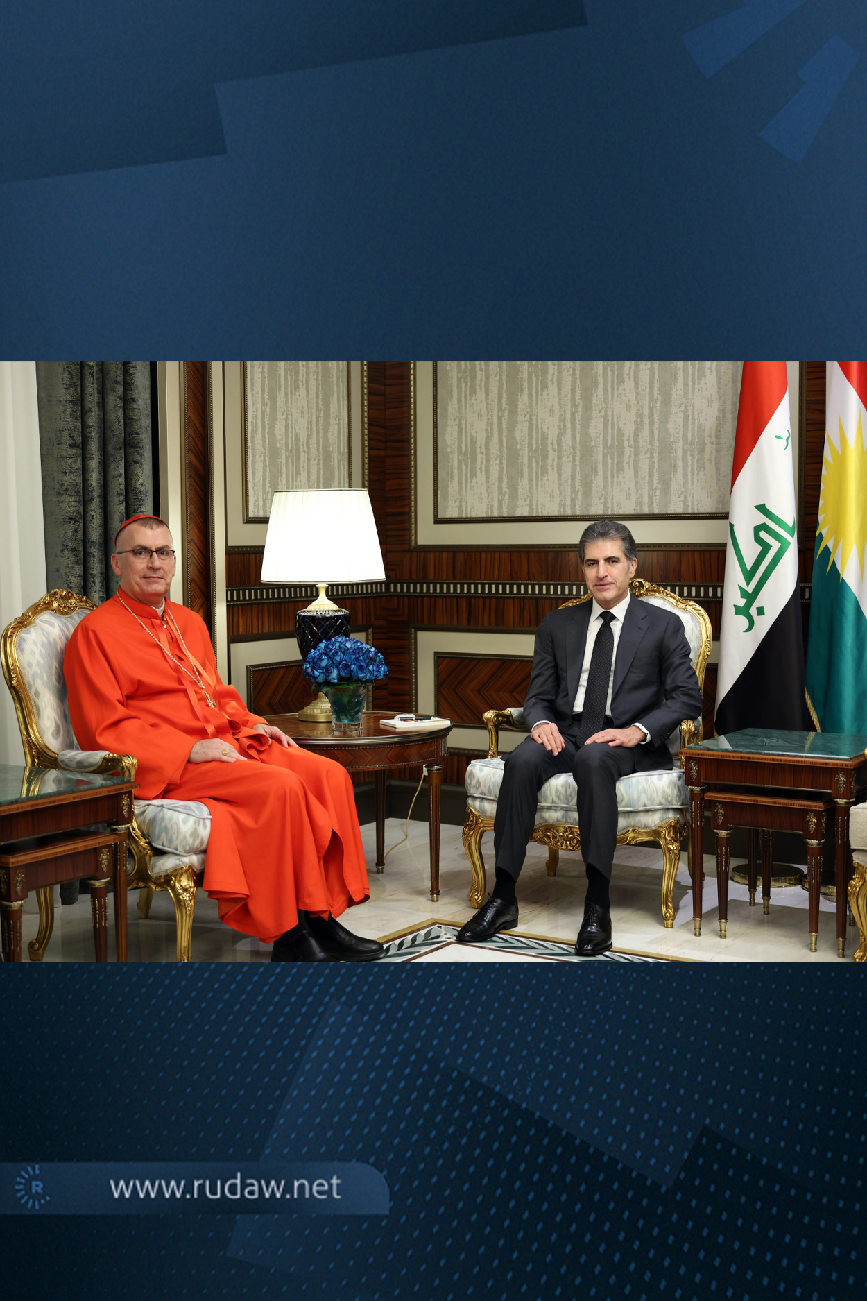 President Barzani reaffirms coexistence, diversity with Chaldean patriarch