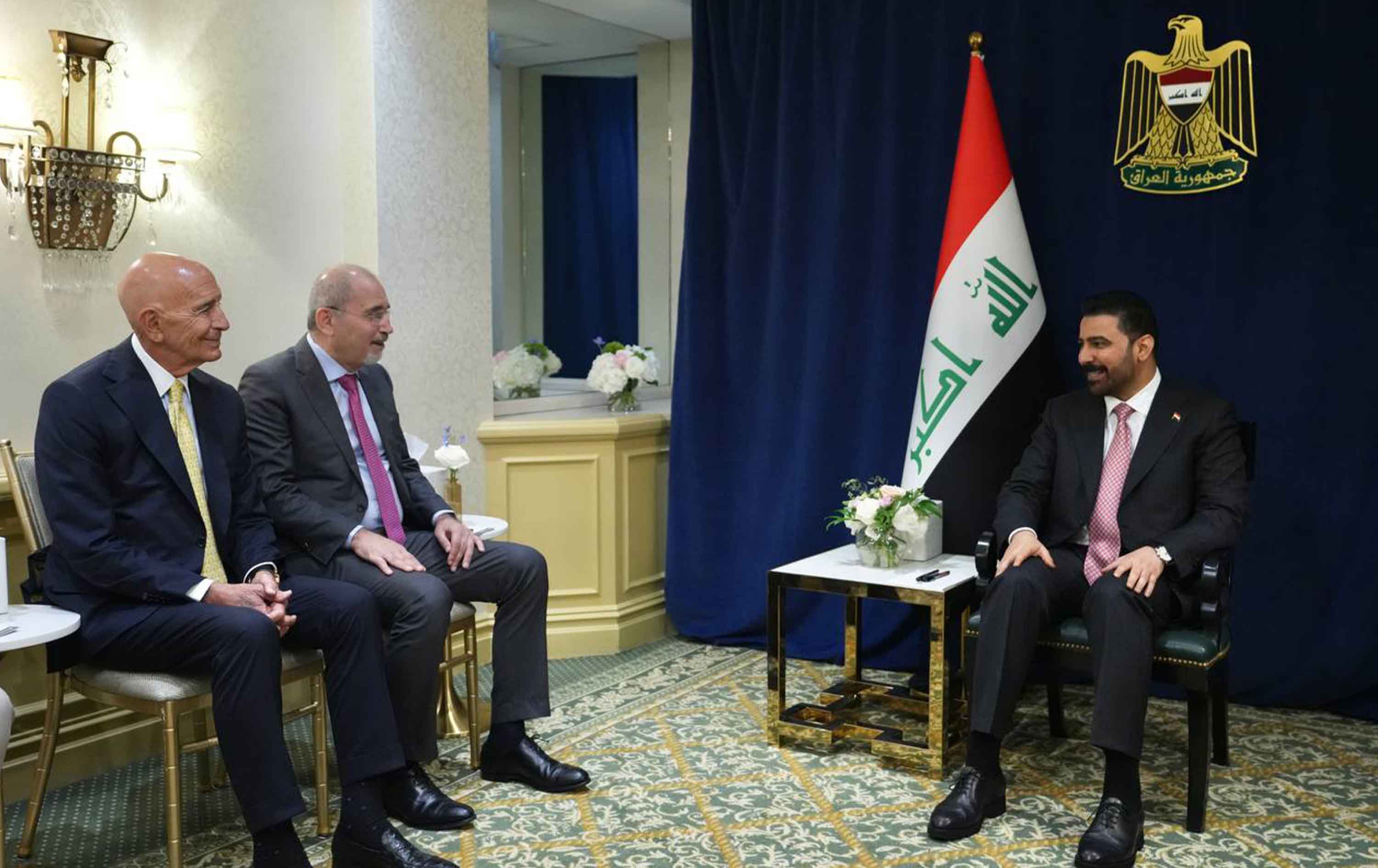 الزيدي يبحث مع الصفدي مشروع أنبوب البصرة - العقبة ويتلقى دعوة لزيارة الأردن