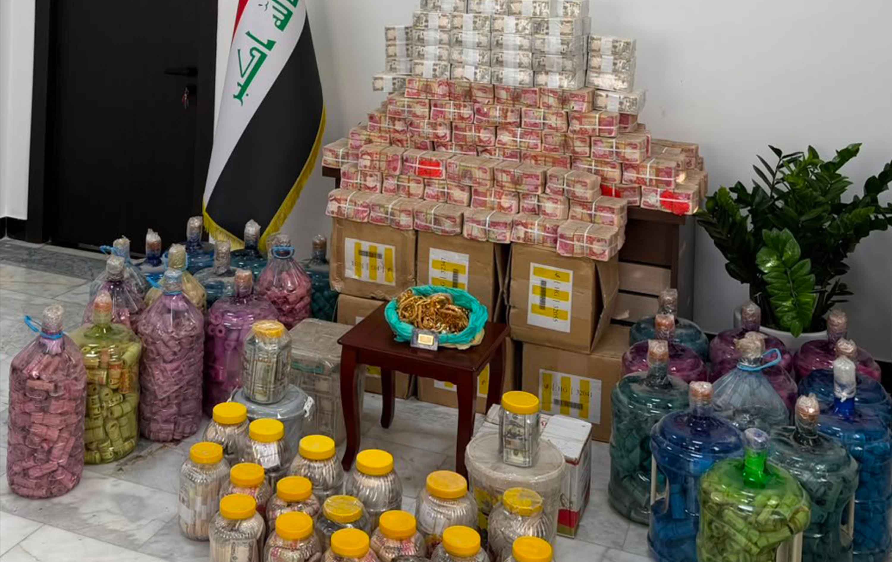ضبط 25 مليار دينار و4 كيلوغرامات أخرى من الذهب في قضية الجميلي