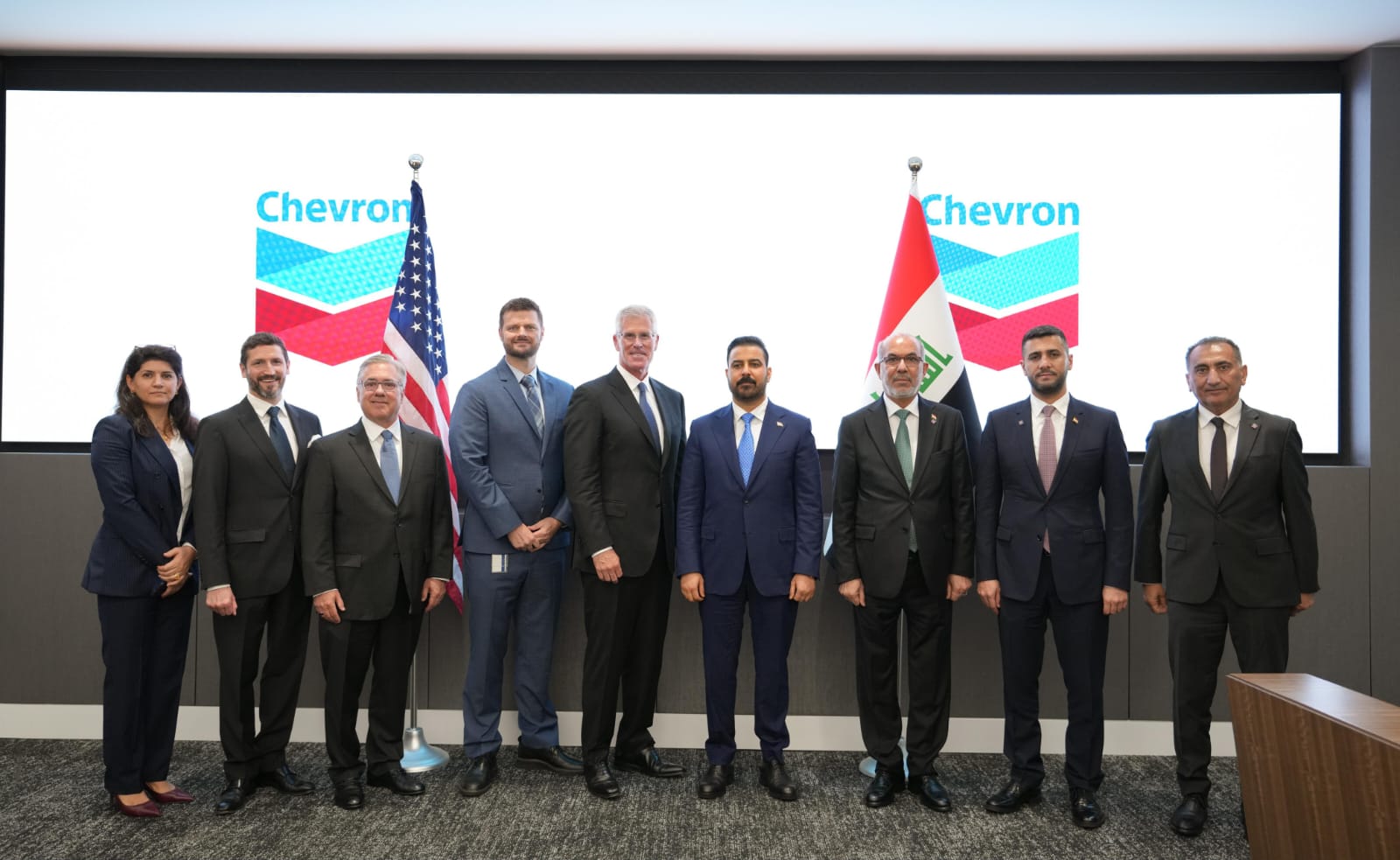 Iraqi PM visits Chevron HQ in Texas amid push for US investment