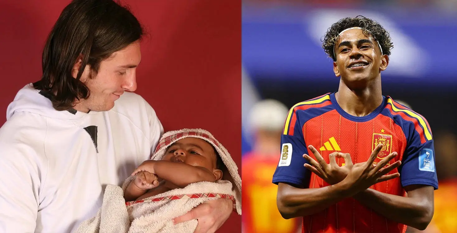 Çîroka wêneyên Messi û Yamal ên beriya 19 salan