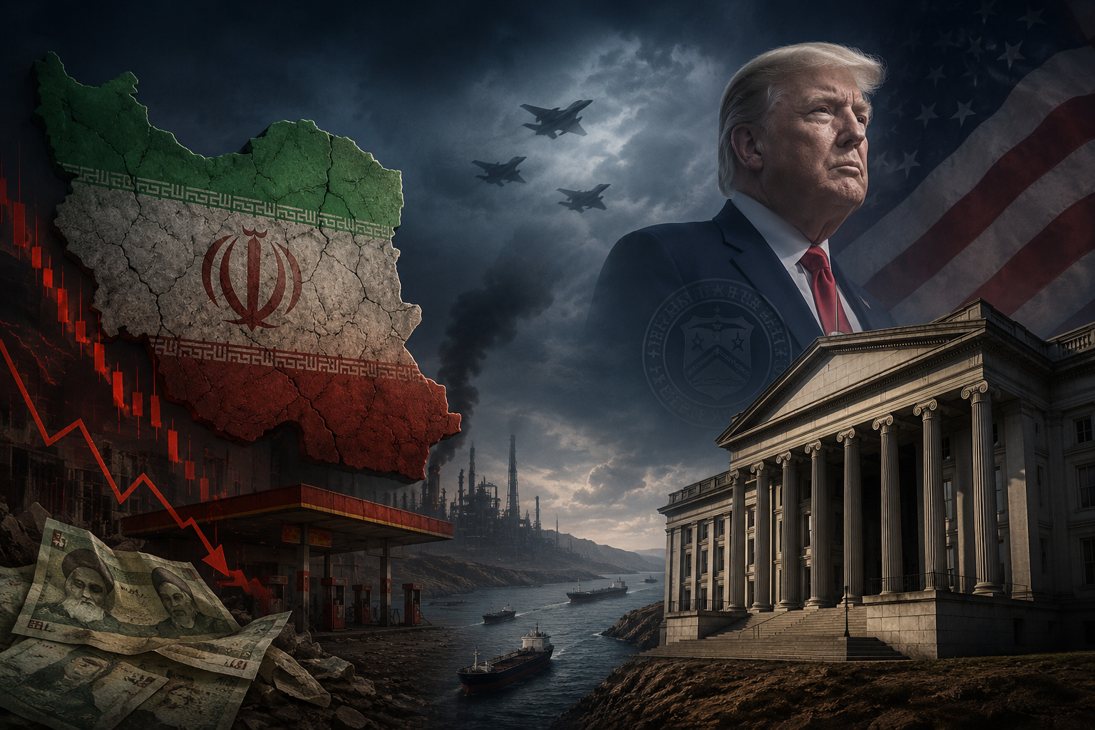 بەرپرسانی ئەمریکا: سزاکان لە بۆمب زیاتر زیان بە ئێران دەگەیێنن