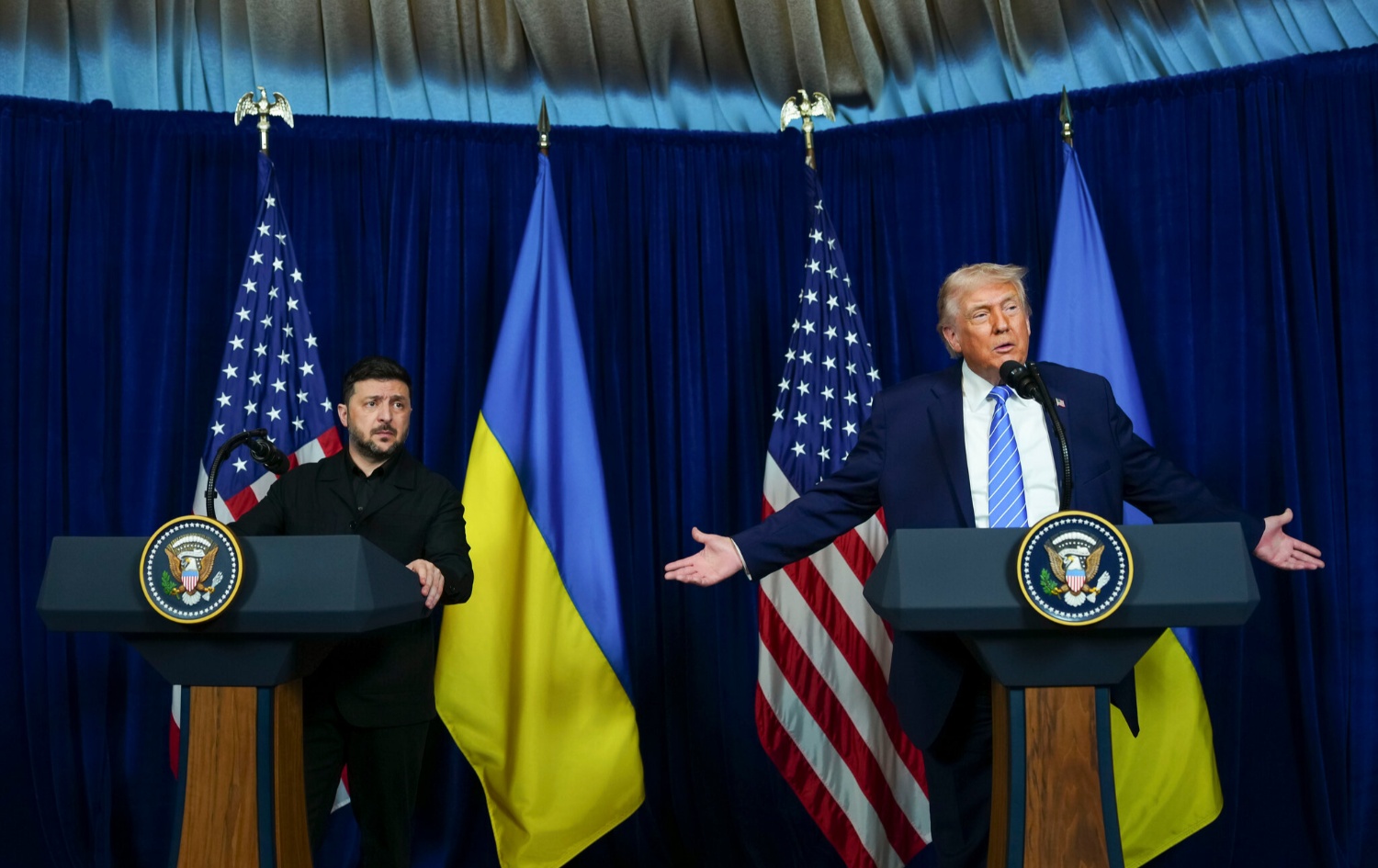 ABD Başkanı Trump, Ukrayna Devlet Başkanı Zelenskiy ile Beyaz Saray'da görüştü