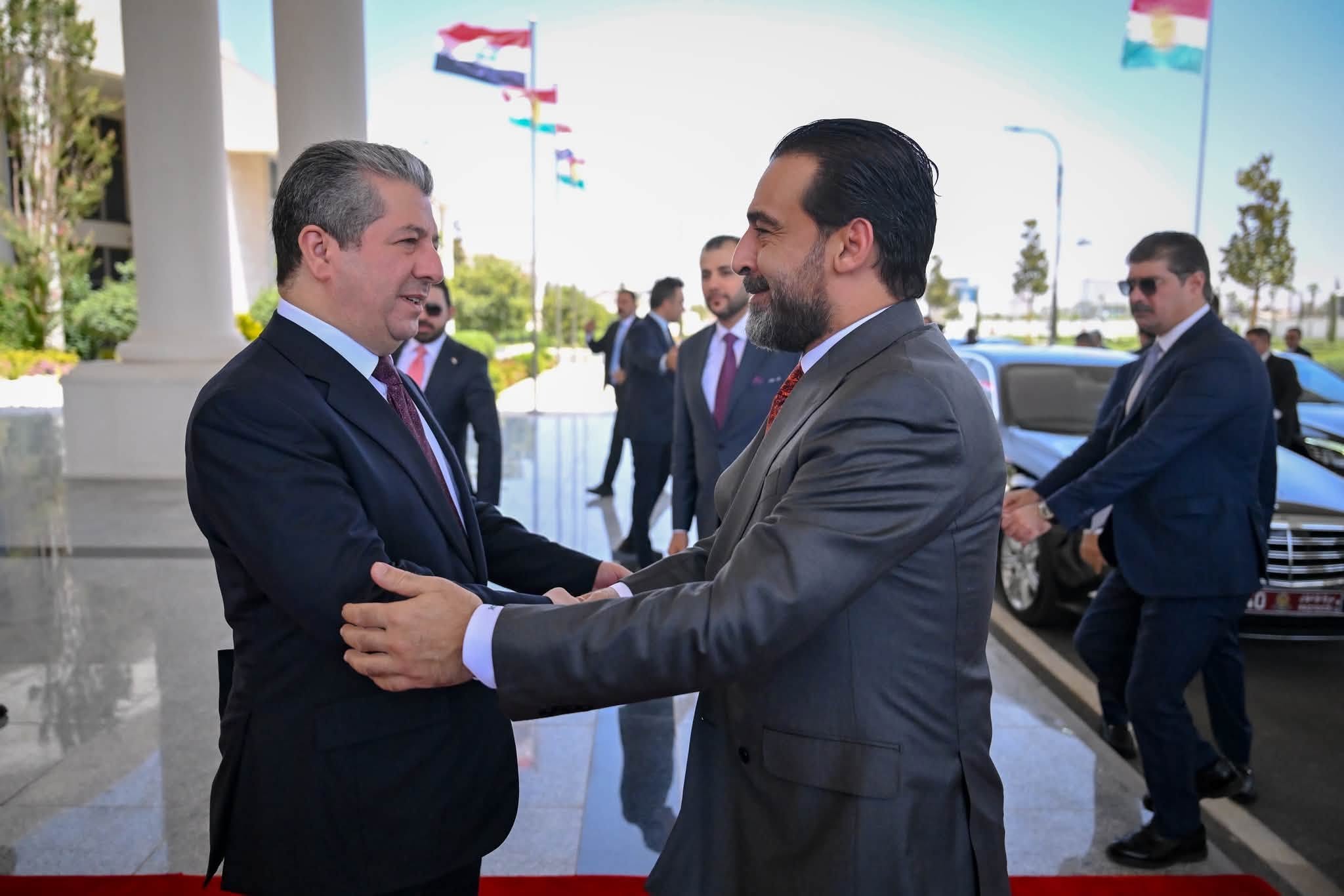 PM Barzani, Halbousi deepen rapprochement with call for upholding national interest