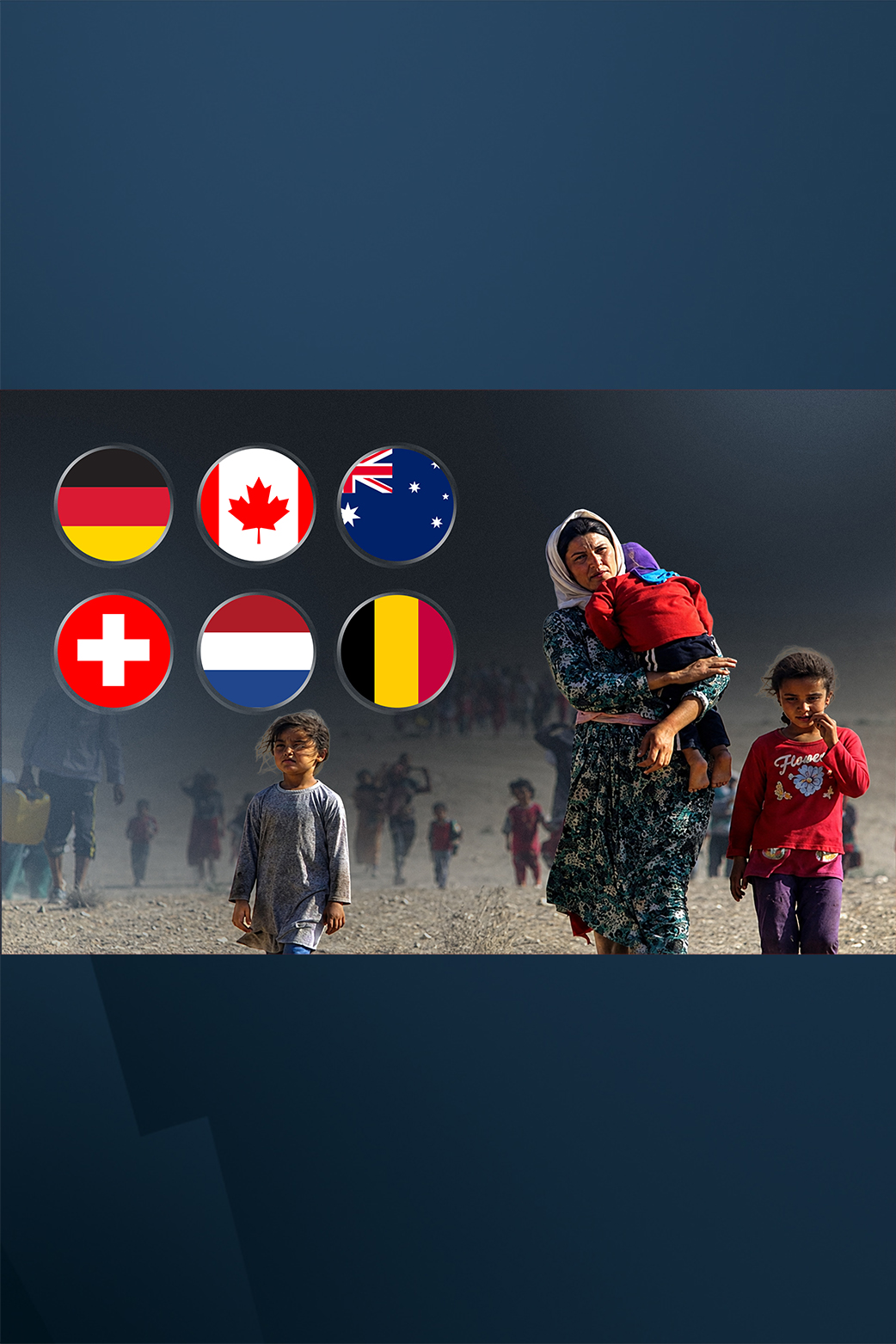 Six countries reaffirm support for Yazidis as asylum policies tighten