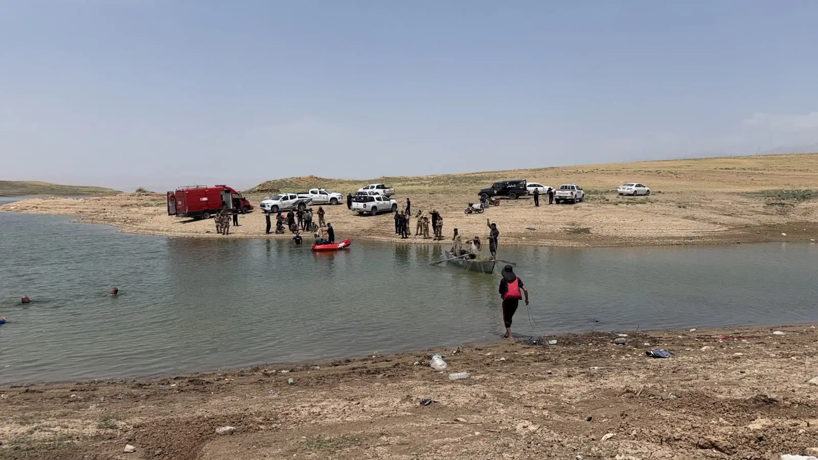 مصرع سائح غرقاً في قرية حدودية بحلبجة