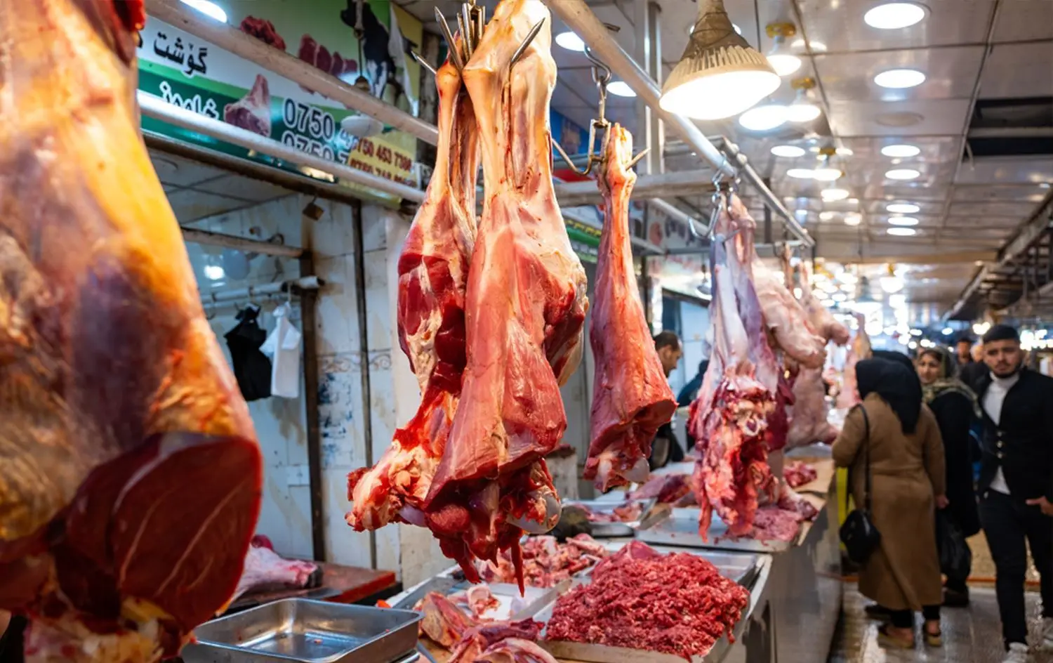 نرخی گۆشتی سوور لە باشووری کوردستان بەرز دەبێتەوە