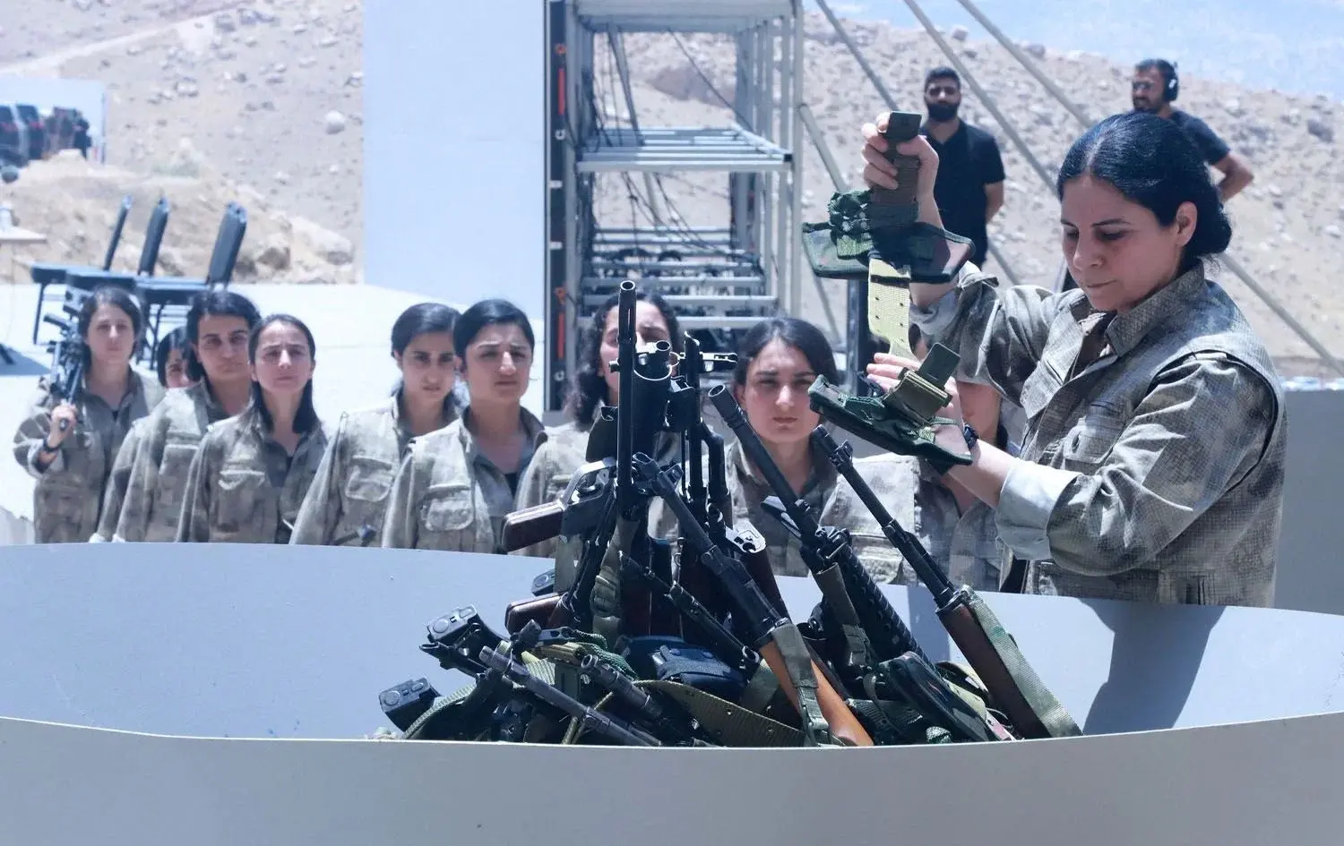 Nexşerêya danîna çekan a PKKyê hat eşkerekirin