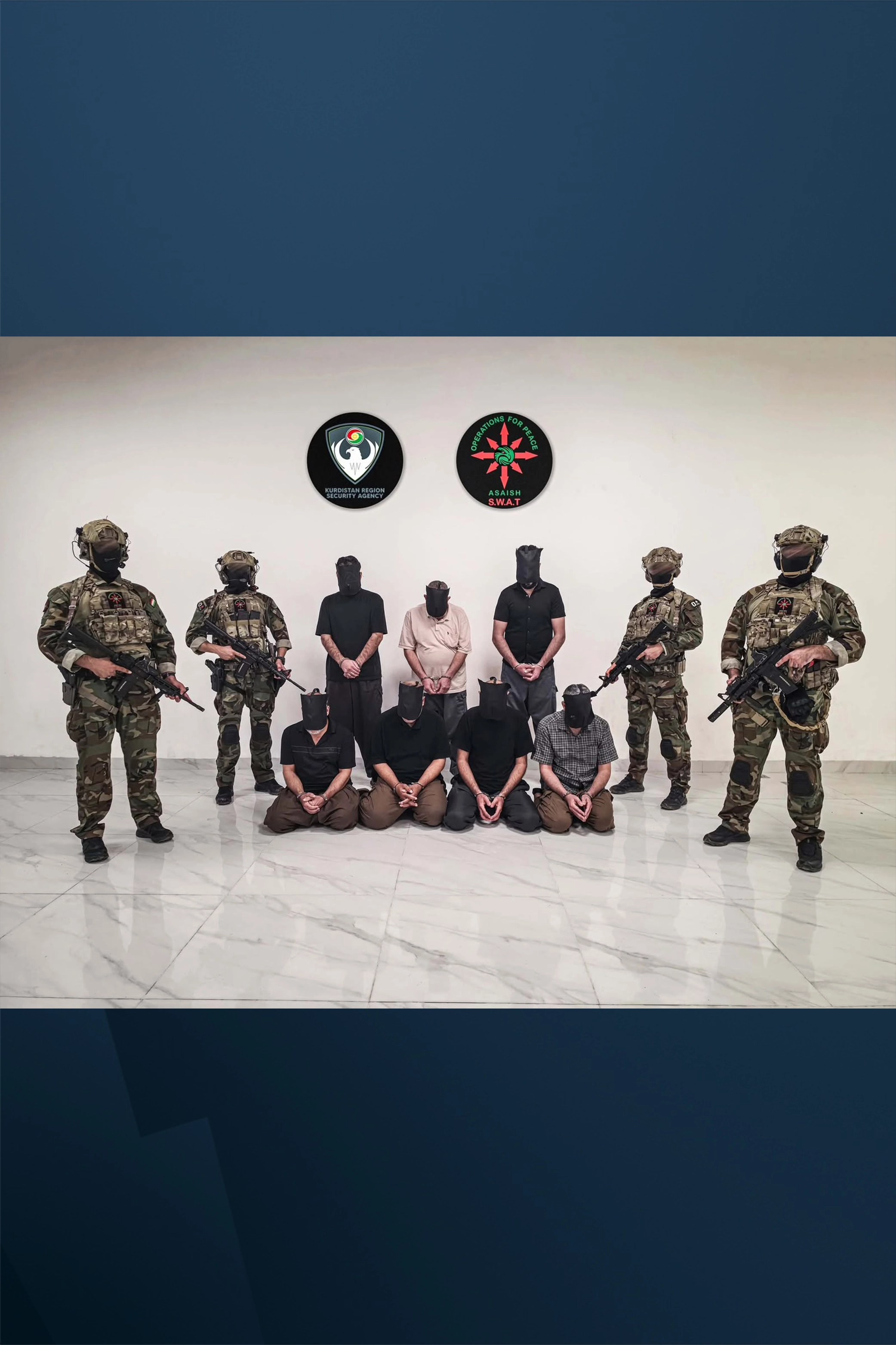 Kurdistan’s Asayish arrest seven ISIS suspects wanted by Baghdad