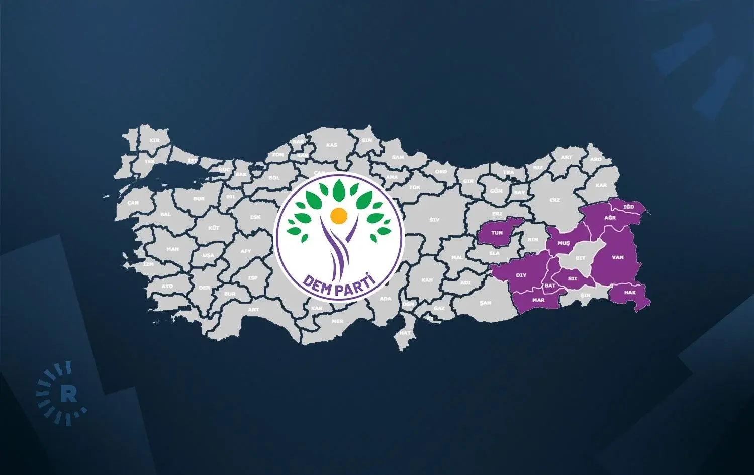 ÎDIA - DEM Partî dê 25 hevserokên din ên şaredariyan dûr bixe