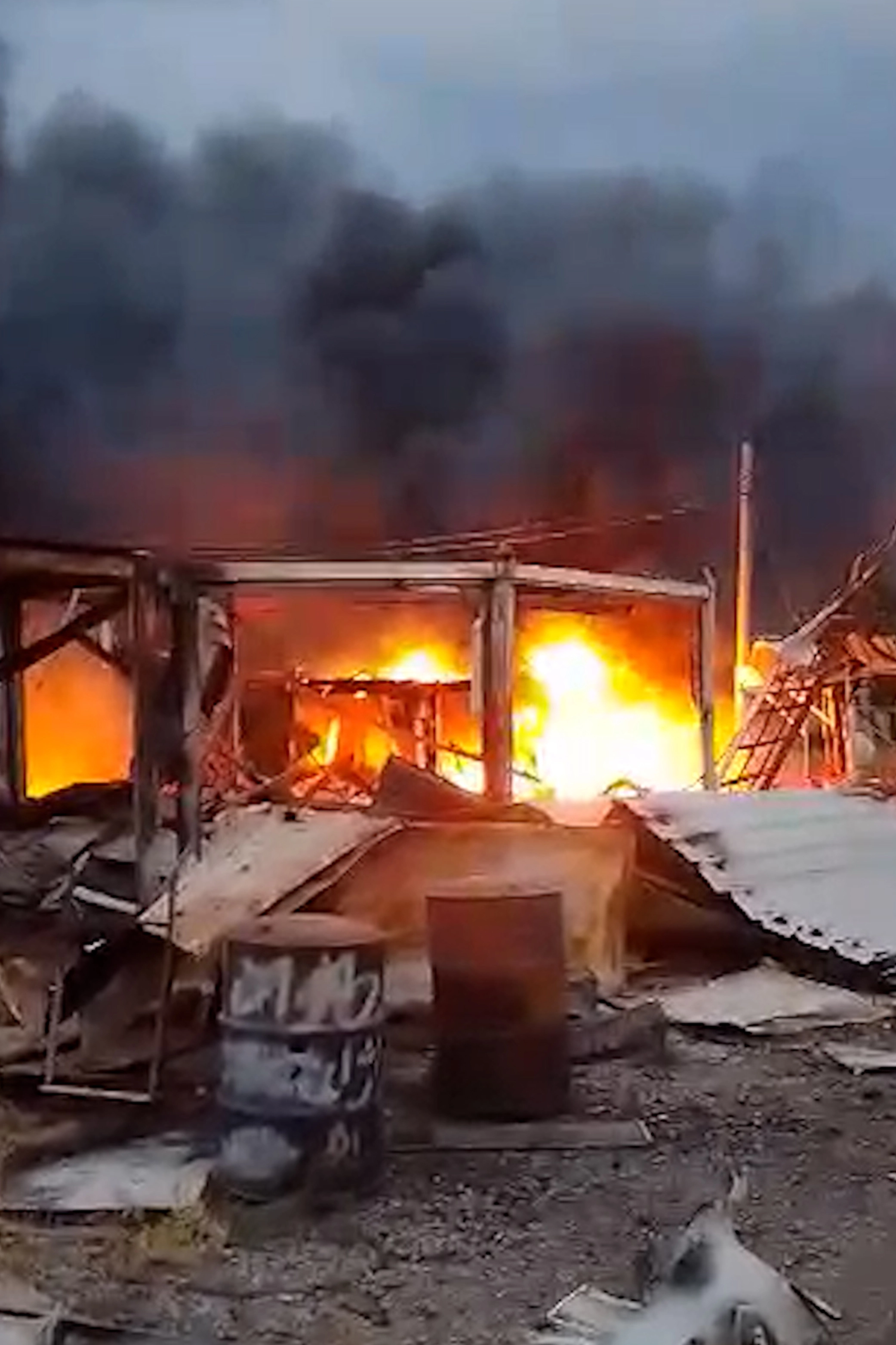 Iranian Kurdish party says Sulaimani base attacked with drones