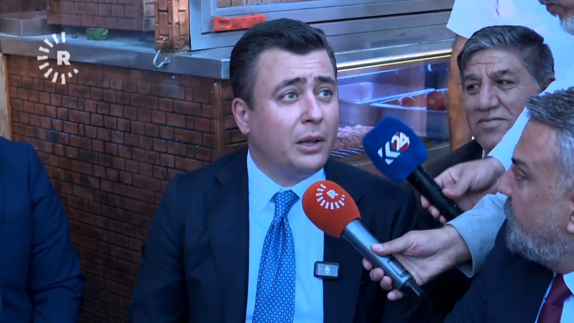 DİYARBAKIR- AK Parti'li Gökçek'ten Rûdaw'ın 'Kürtçe tabela' sorusuna yanıt