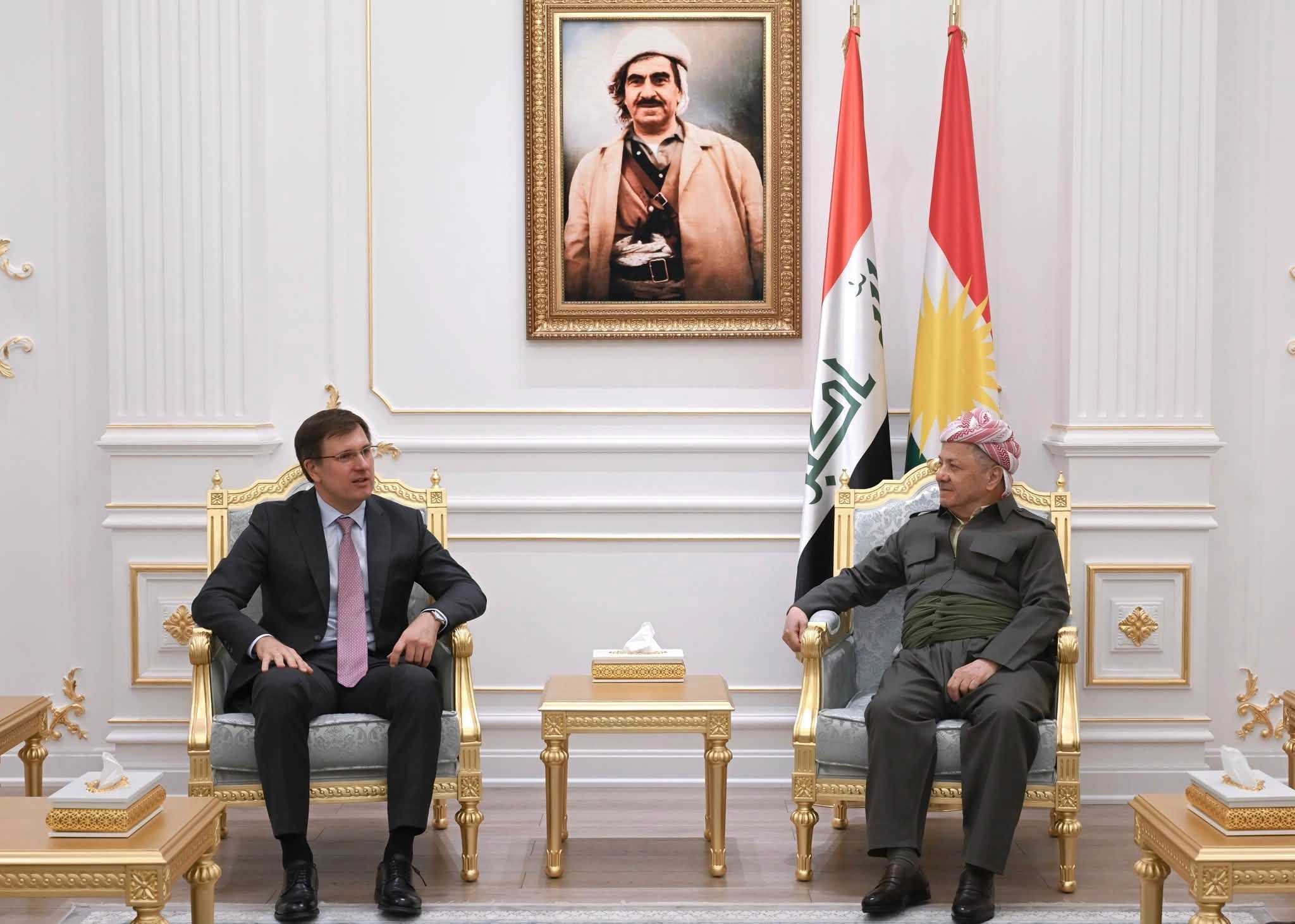 کۆنسووڵی رووسیا بۆ سەرۆک بارزانی: هەرێمی کوردستان بۆ رووسیا پێگەی تایبەتی هەیە
