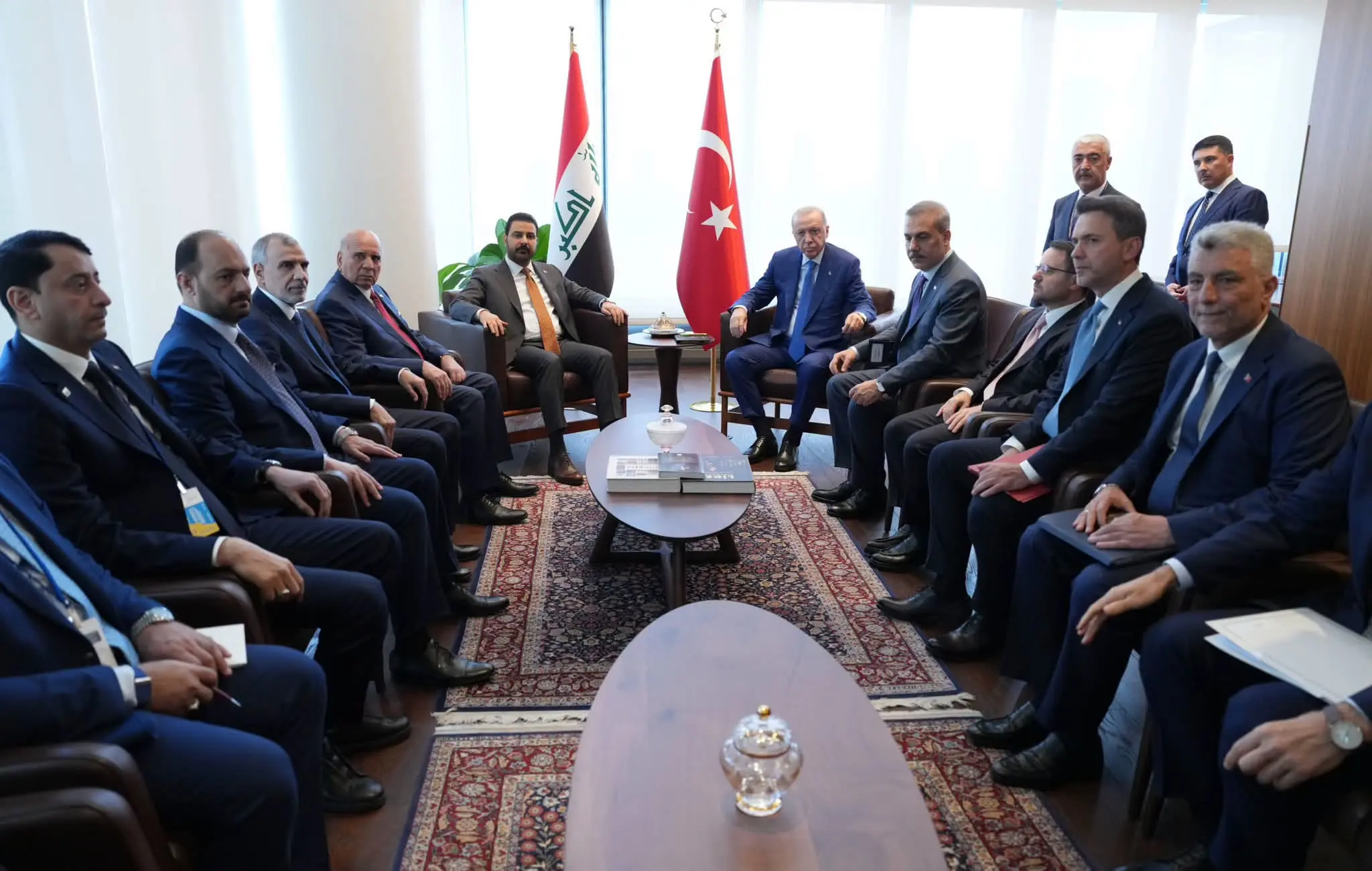 Erdoğan ve Zeydi'den Başika ve Şengal kararı: Askeri üs Irak'a devredilecek