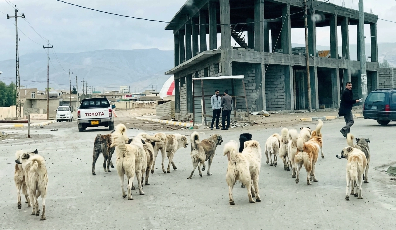 لە هەولێر رۆژانە دوو تیم سەگی بەرەڵا دەگرن و دەیانبەن بۆ پەناگە