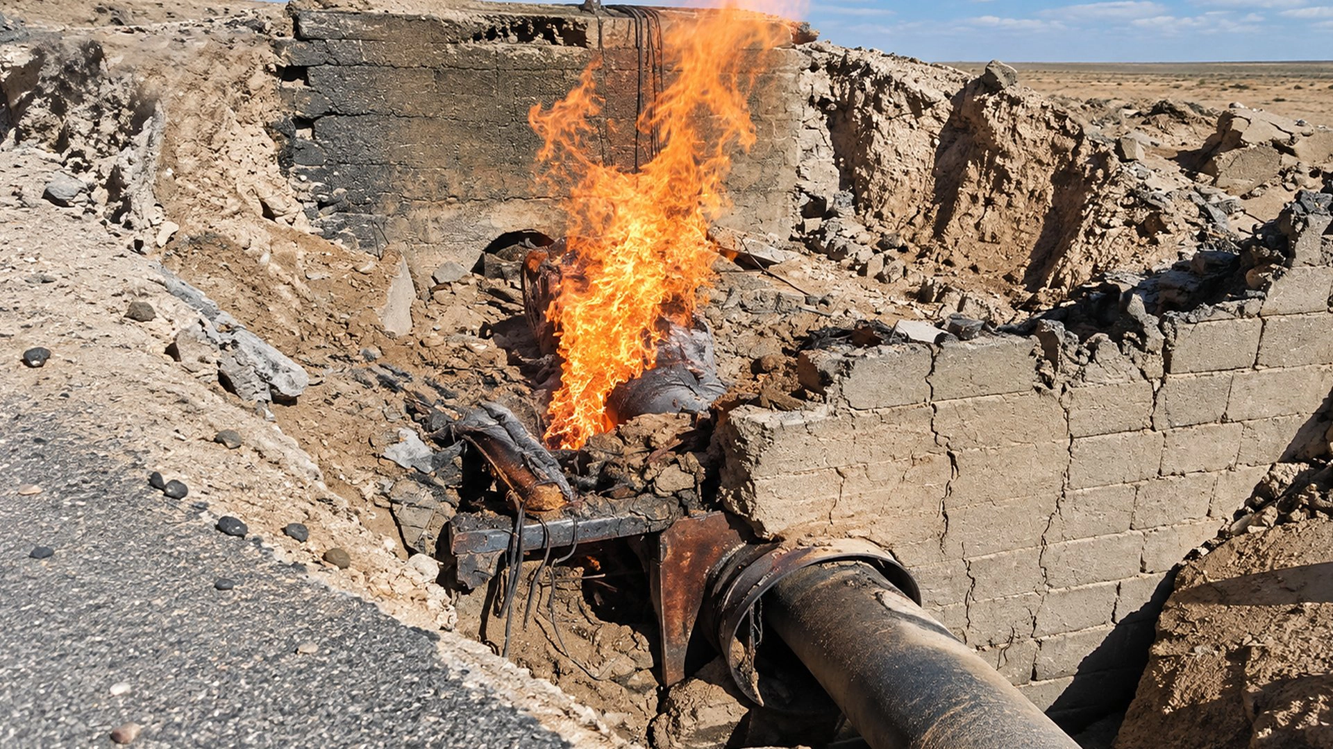 Syria’s oil pipeline ‘sabotage attack’ leads to arrest of suspects